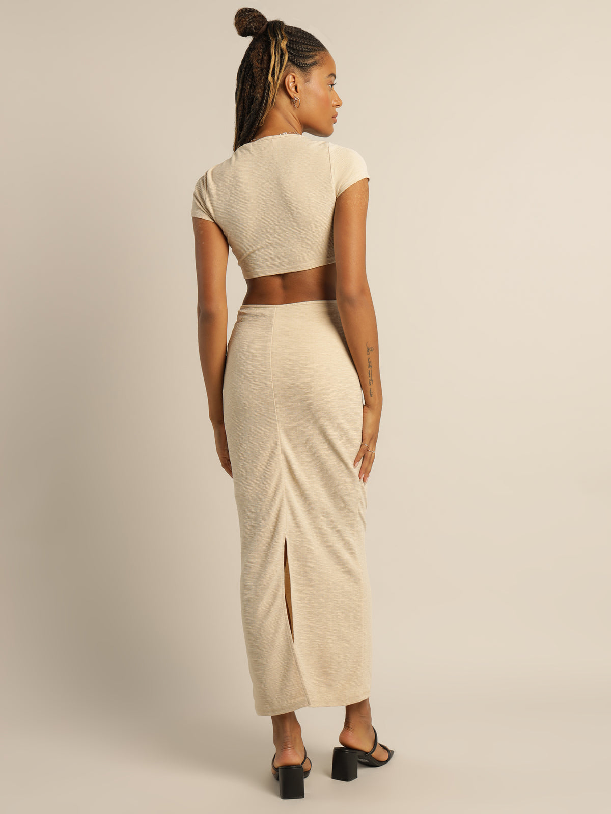 Farrah Dress in Ivory