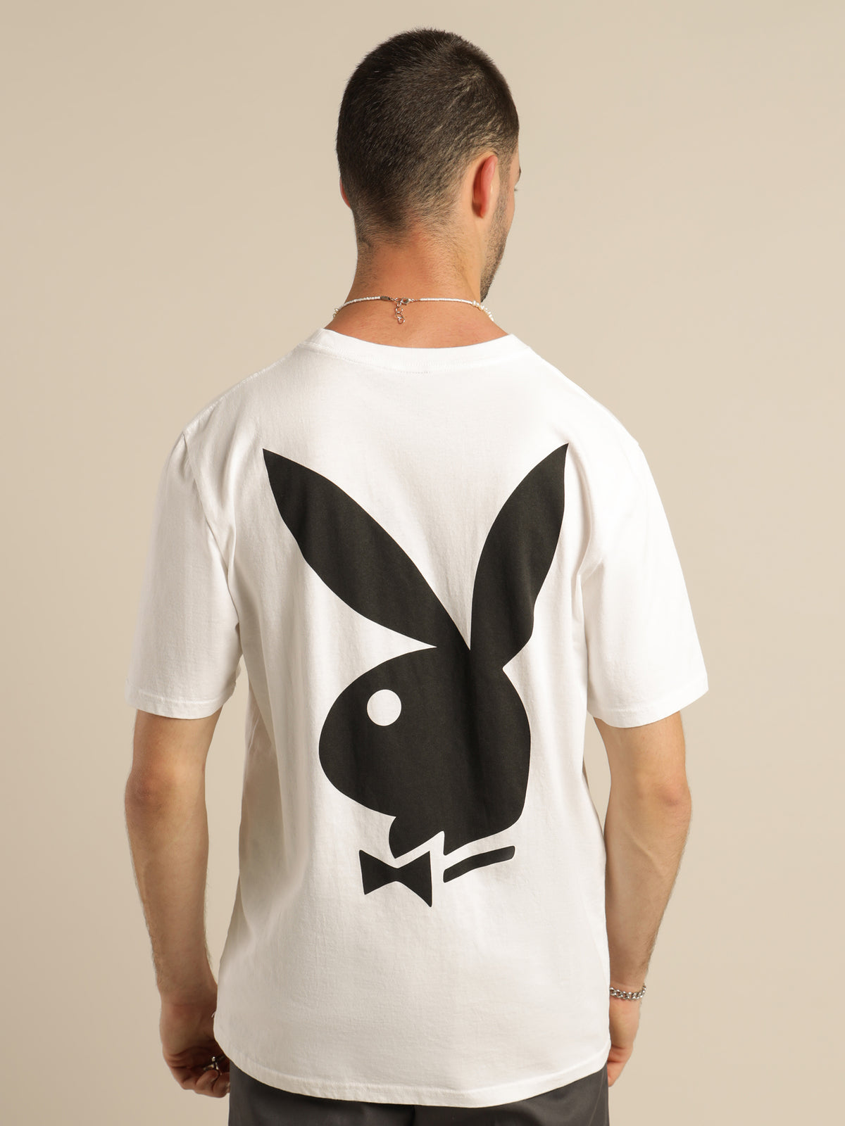 Big Bunny Stack T-Shirt in White