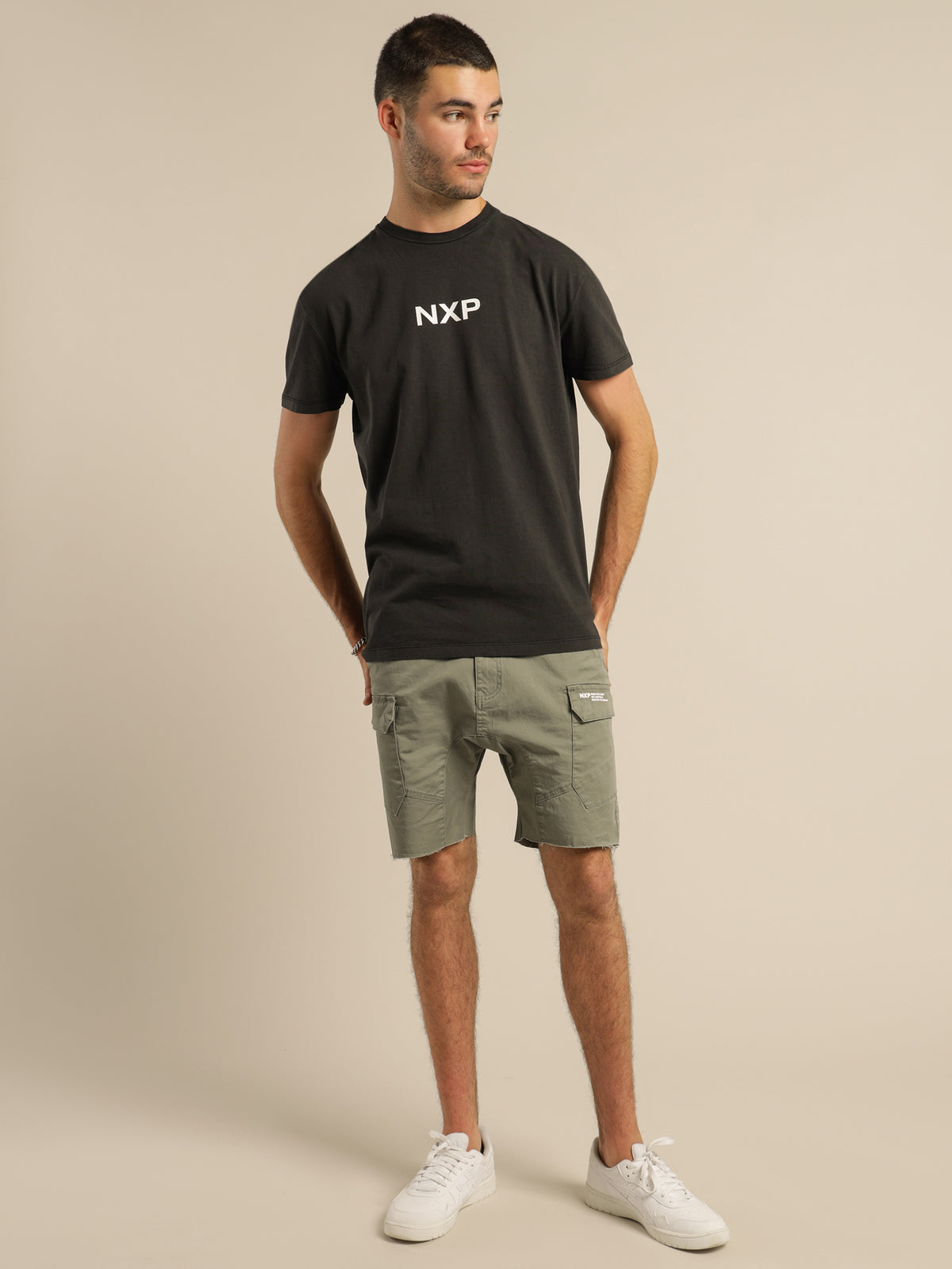 Reflection Relaxed T-Shirt in Pigment Asphalt