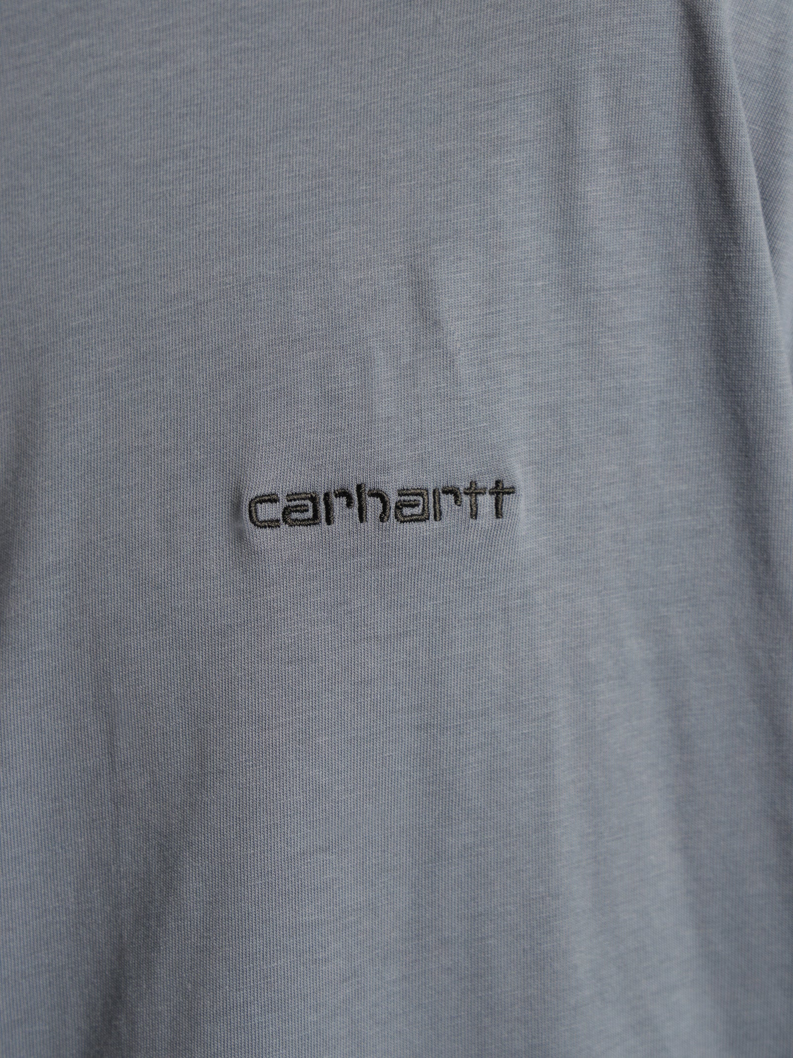 Short Sleeve Embroidered Script T-Shirt