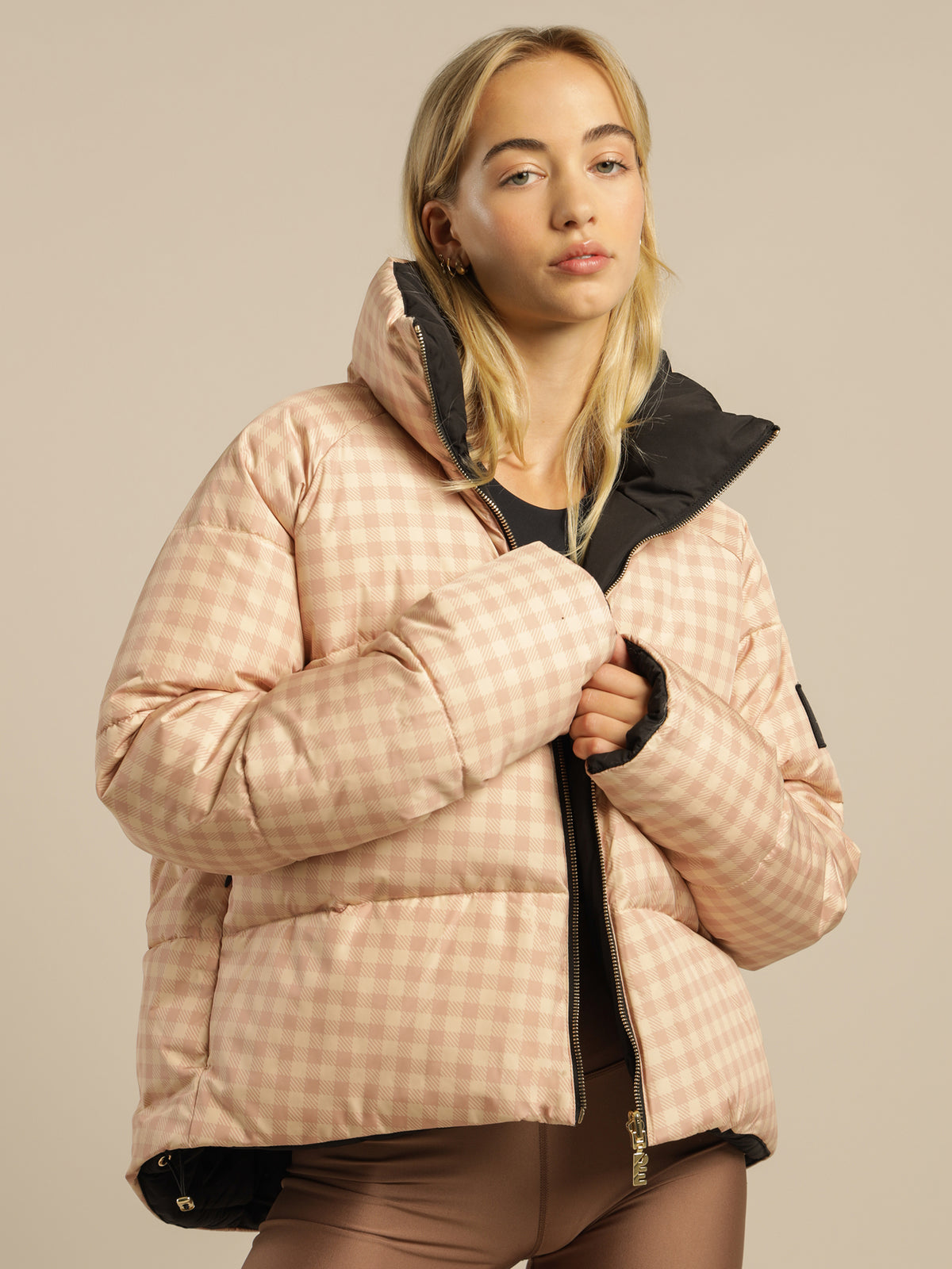 Extra Time Reversible Jacket in Sirocco
