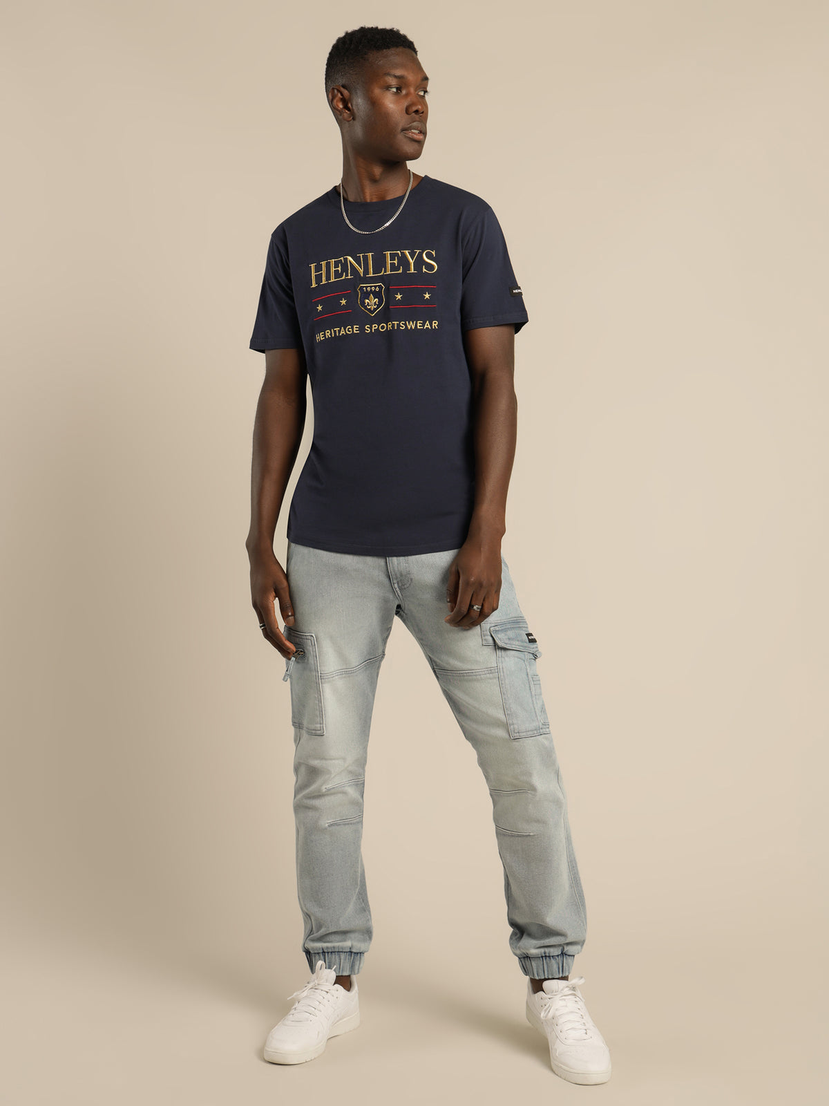 Henleys Academic T-Shirt | Navy