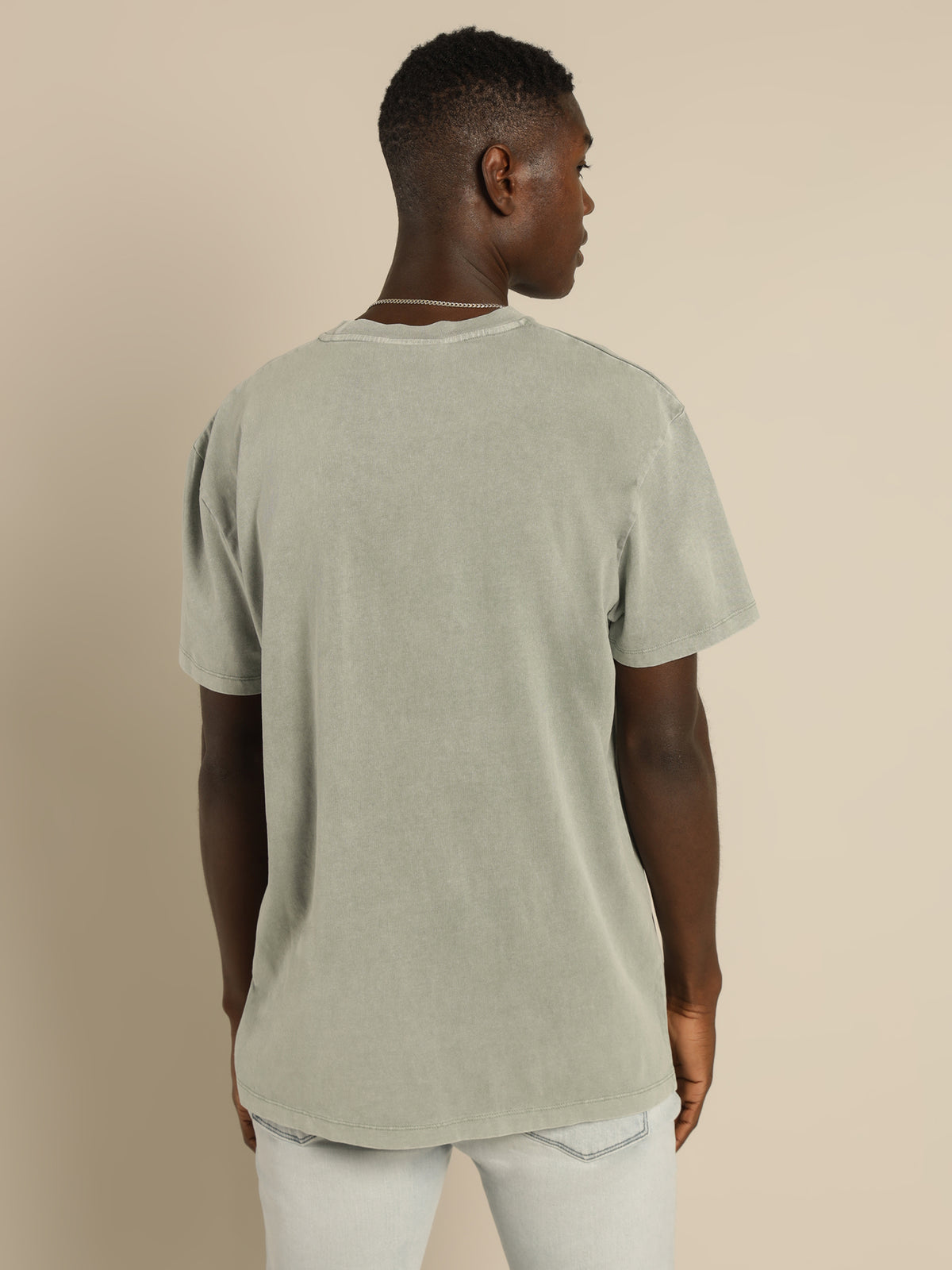 Control Relaxed T-Shirt in Mineral Sage