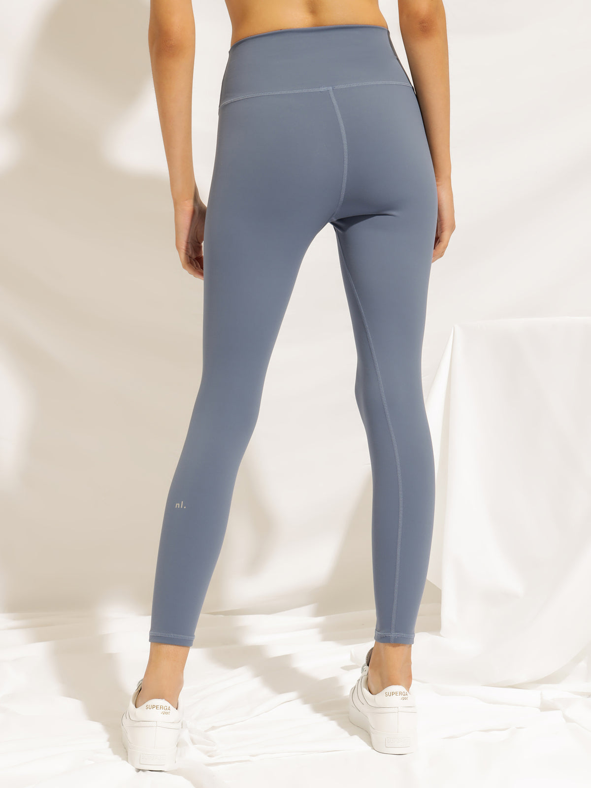 Nude Active High-Rise 7/8 Leggings in Bluebottle