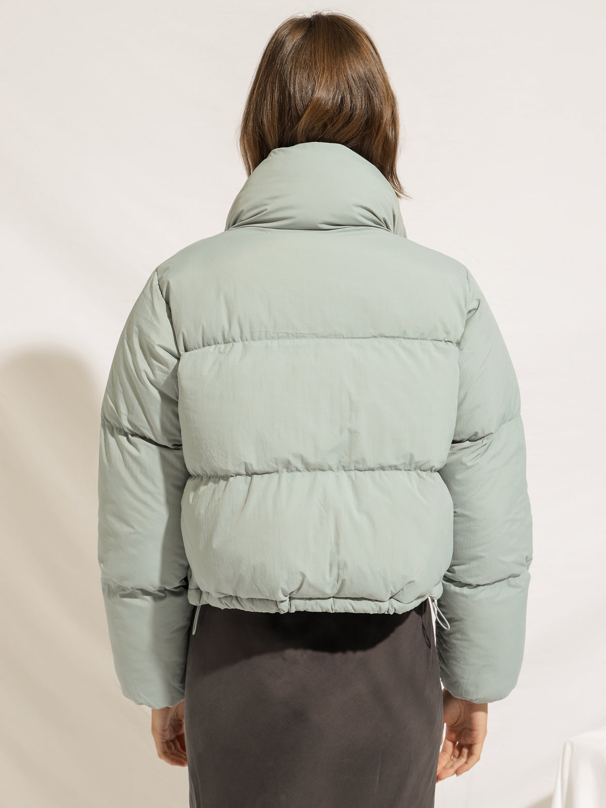 Topher Puffer Jacket in Marine Blue