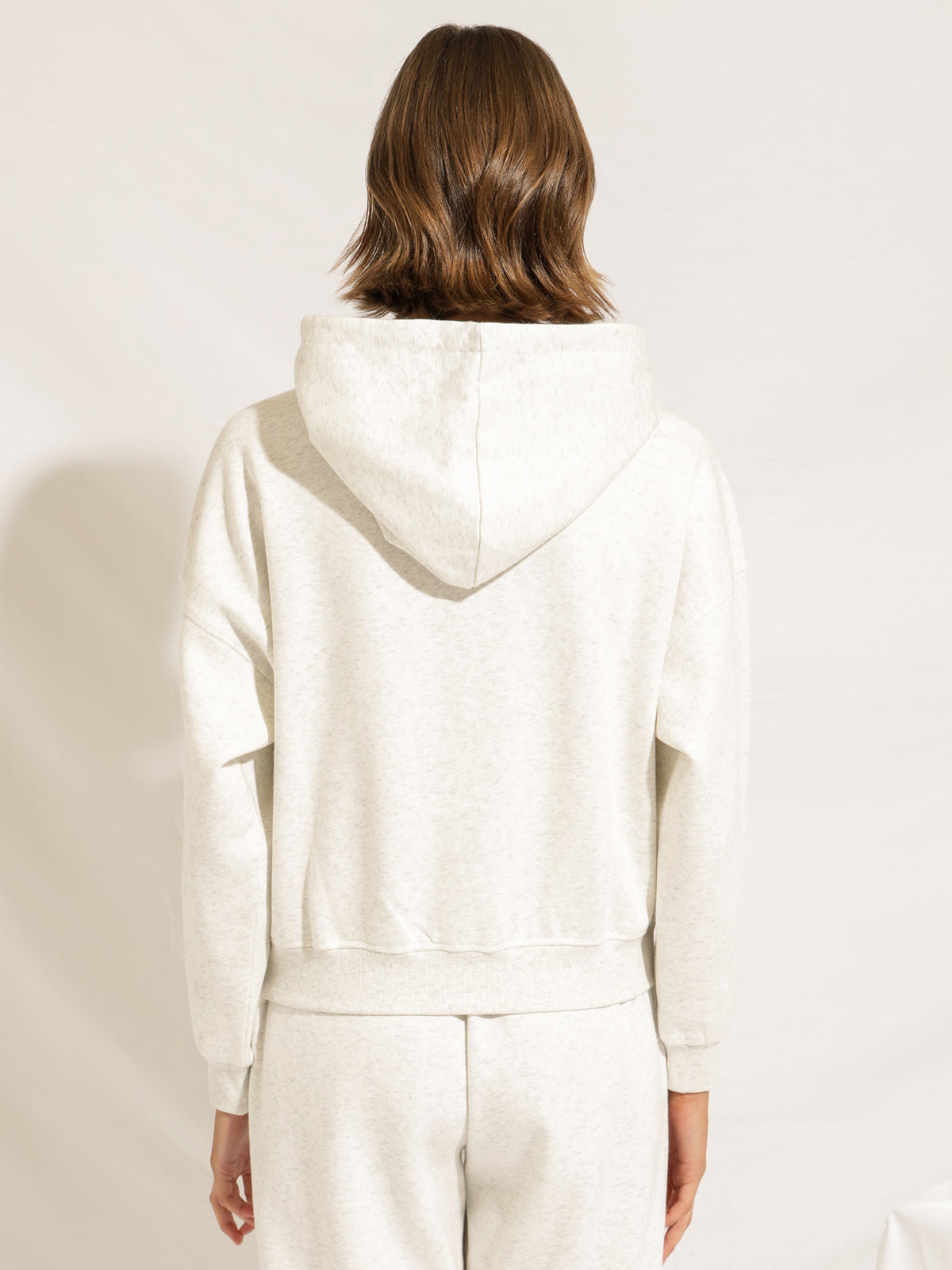 Classic Carter Hoodie in Snow Marle
