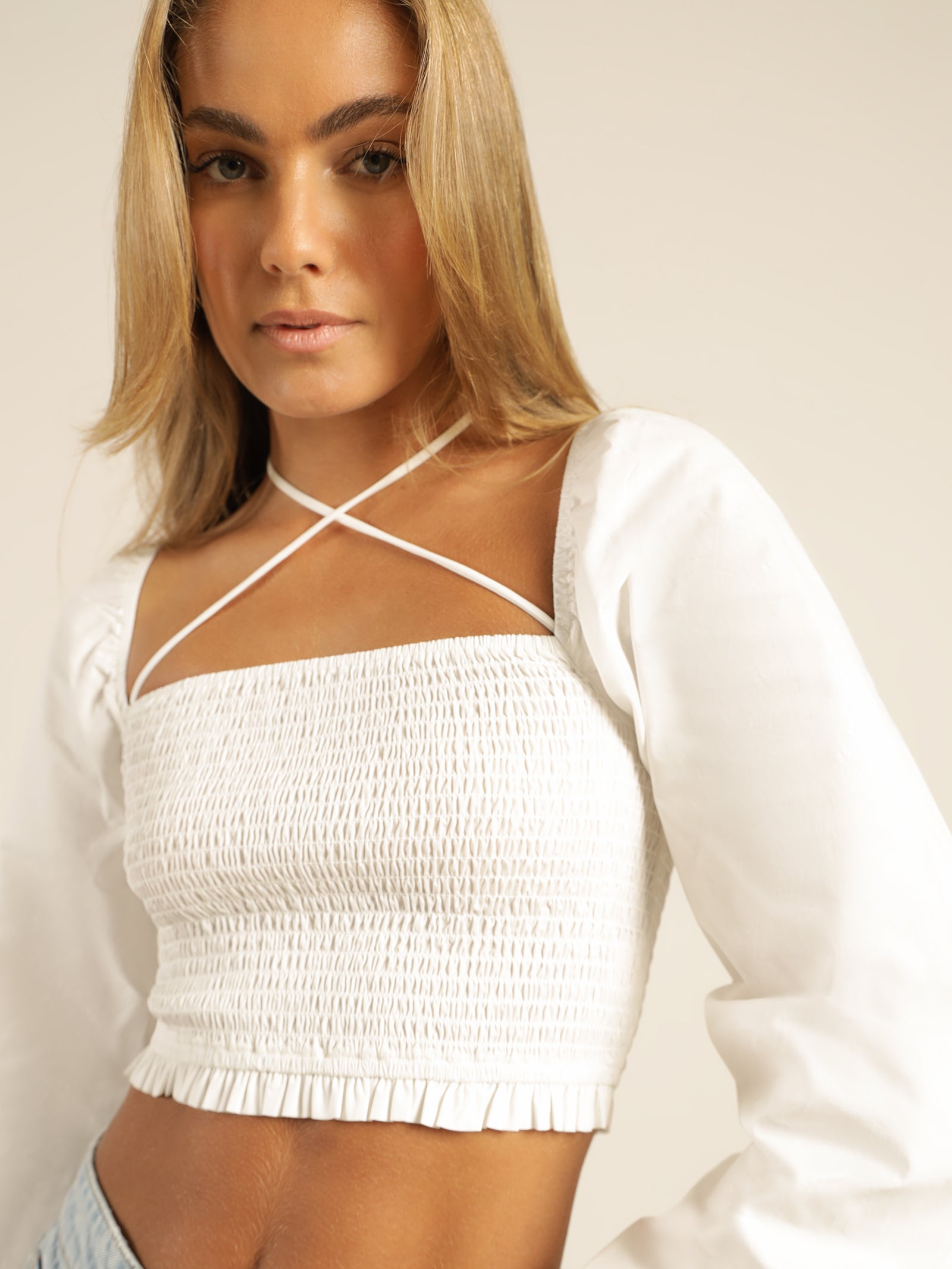 Joelle Poplin Top
