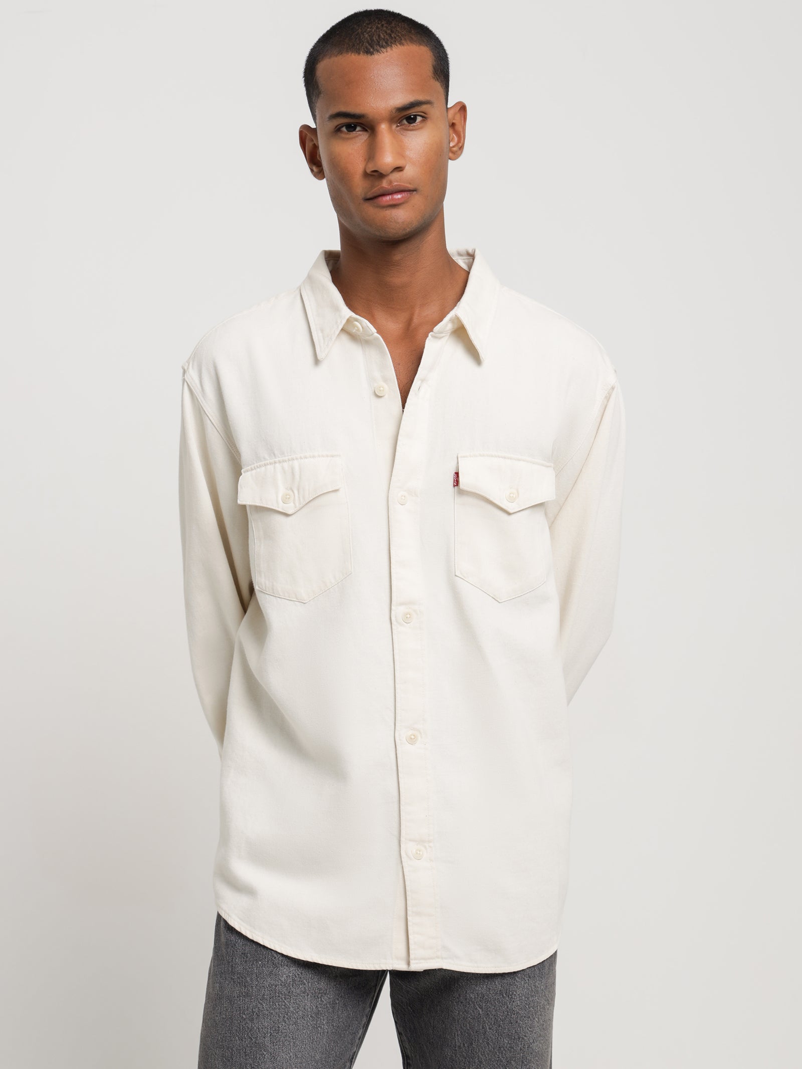 Relaxed Fit Western Shirt