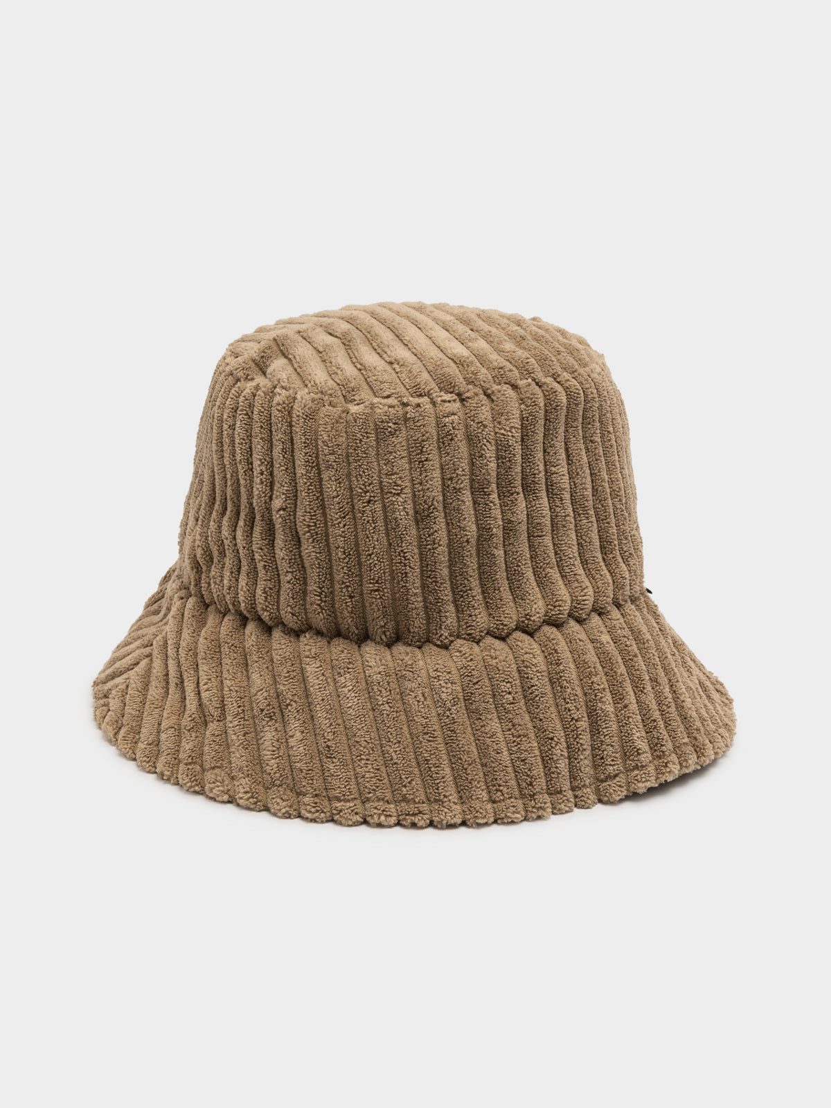 Jumbo Corduroy Bucket Hat in Sand