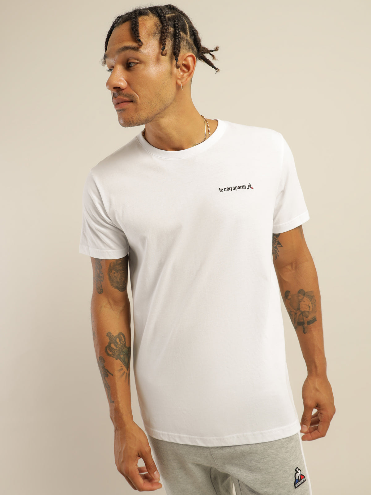 Essentiel Embroidered T-Shirt in White
