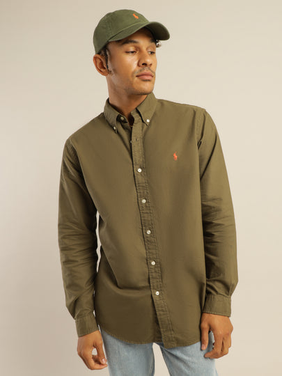 40/1 GD Oxford Long Sleeve Shirt