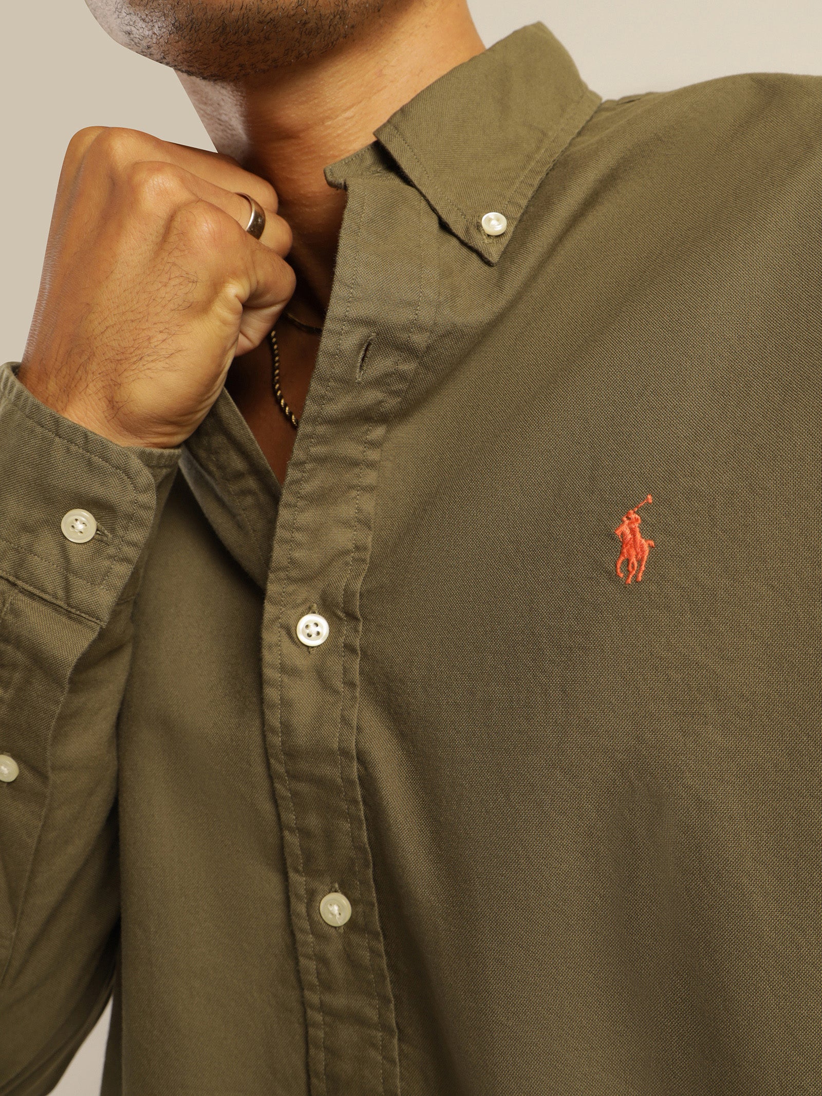 40/1 GD Oxford Long Sleeve Shirt