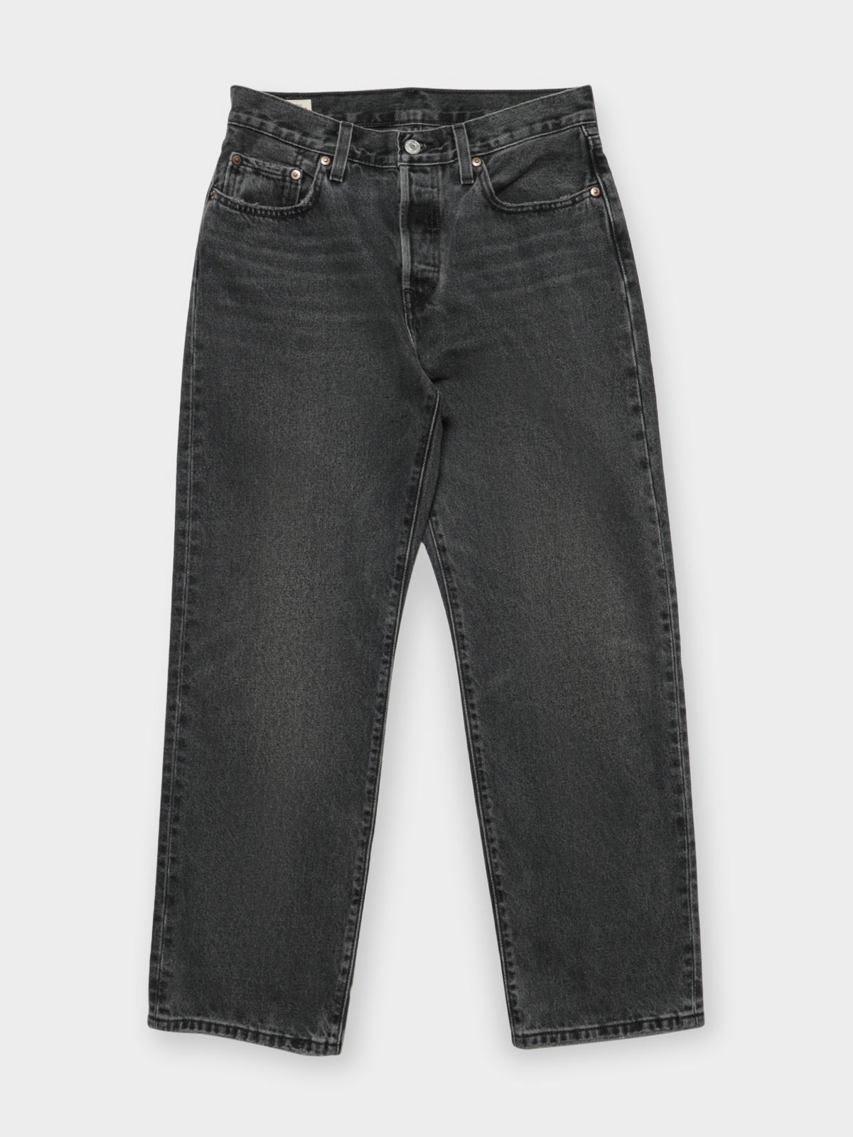 90s 501 Jeans in Fire Starter Black (28 length)