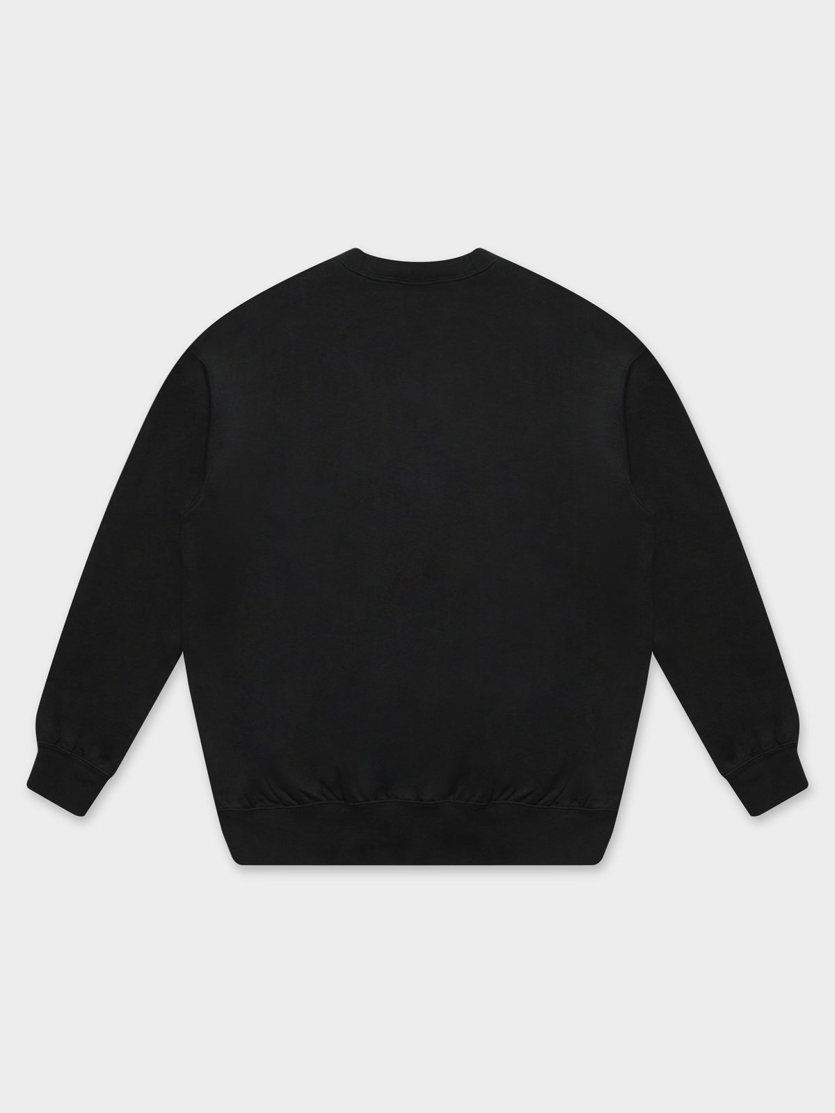 Nike Sportswear Fleece Crew Sweater | Black/White
