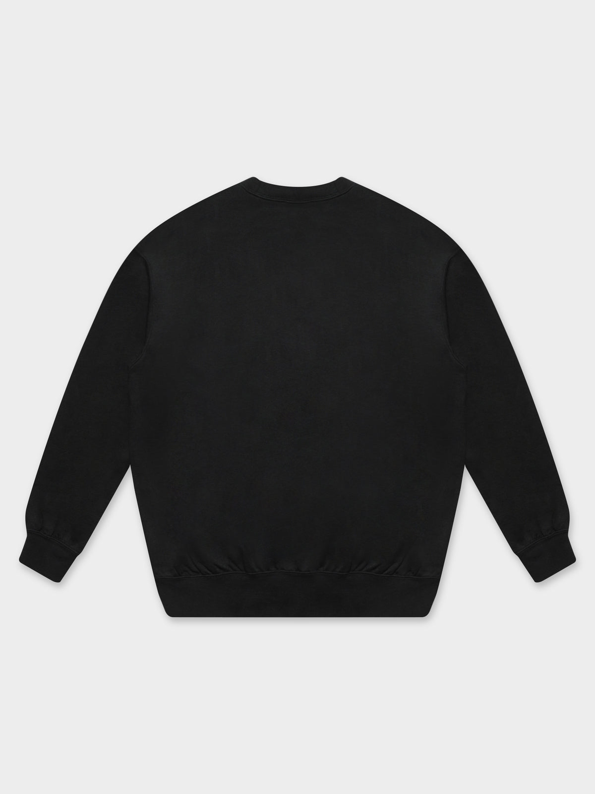 Sportswear Fleece Crew Sweater in Black &amp; White