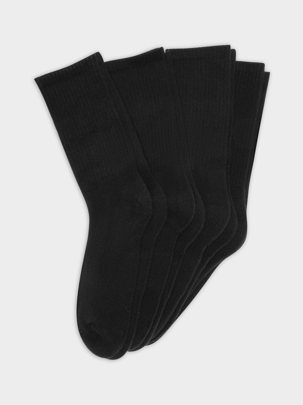 4 Pairs of Classic Socks in Black
