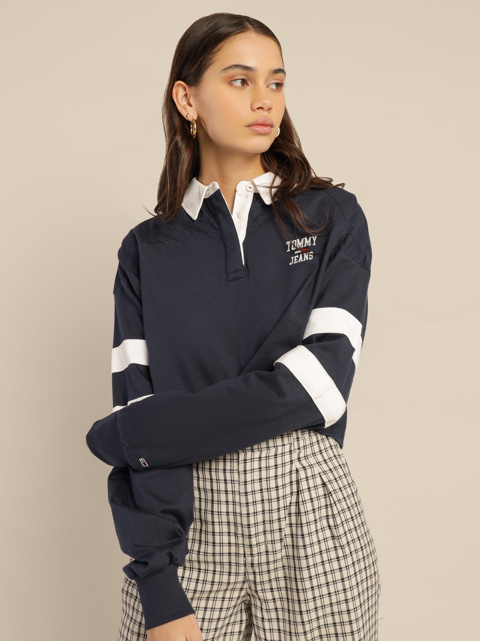 Cropped Rugby Polo Jersey