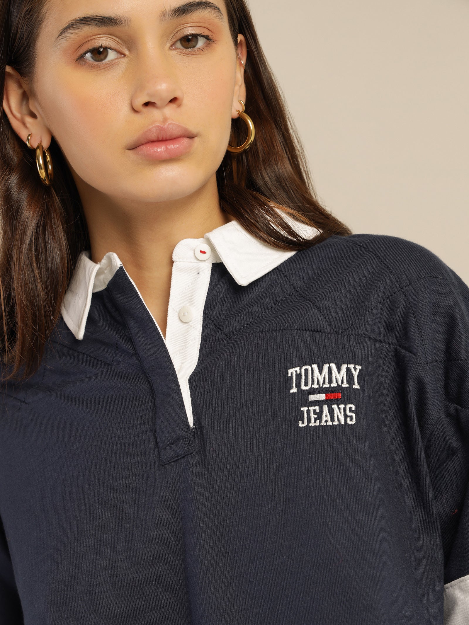 Cropped Rugby Polo Jersey
