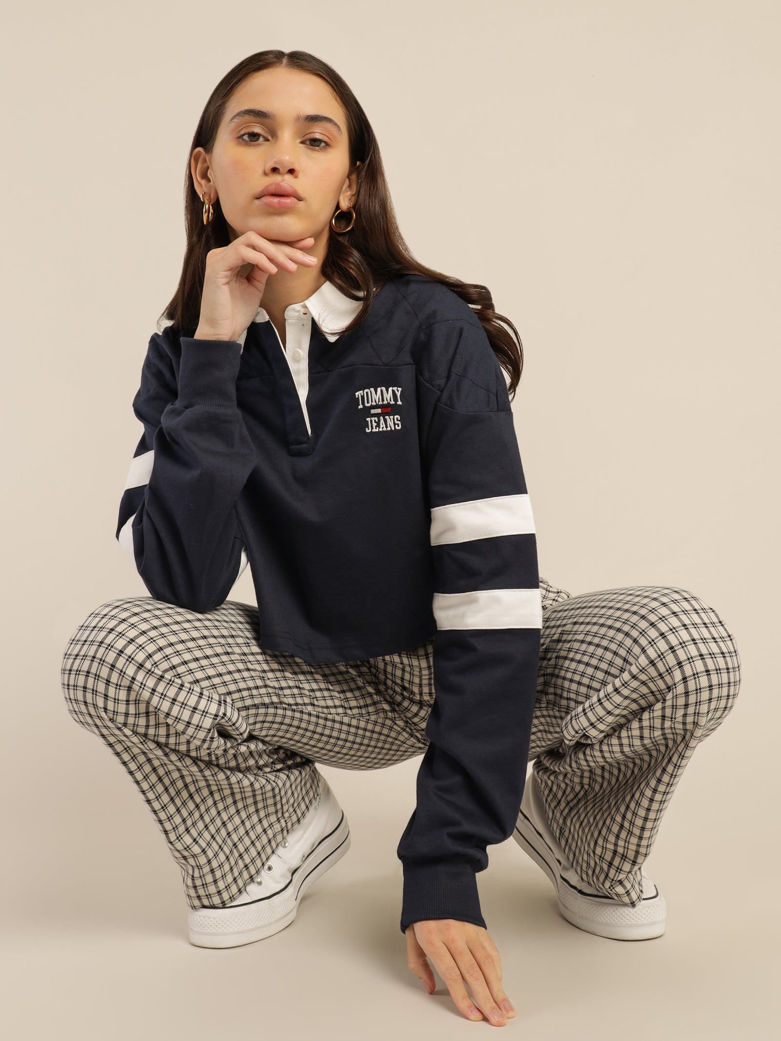 Cropped Rugby Polo Jersey