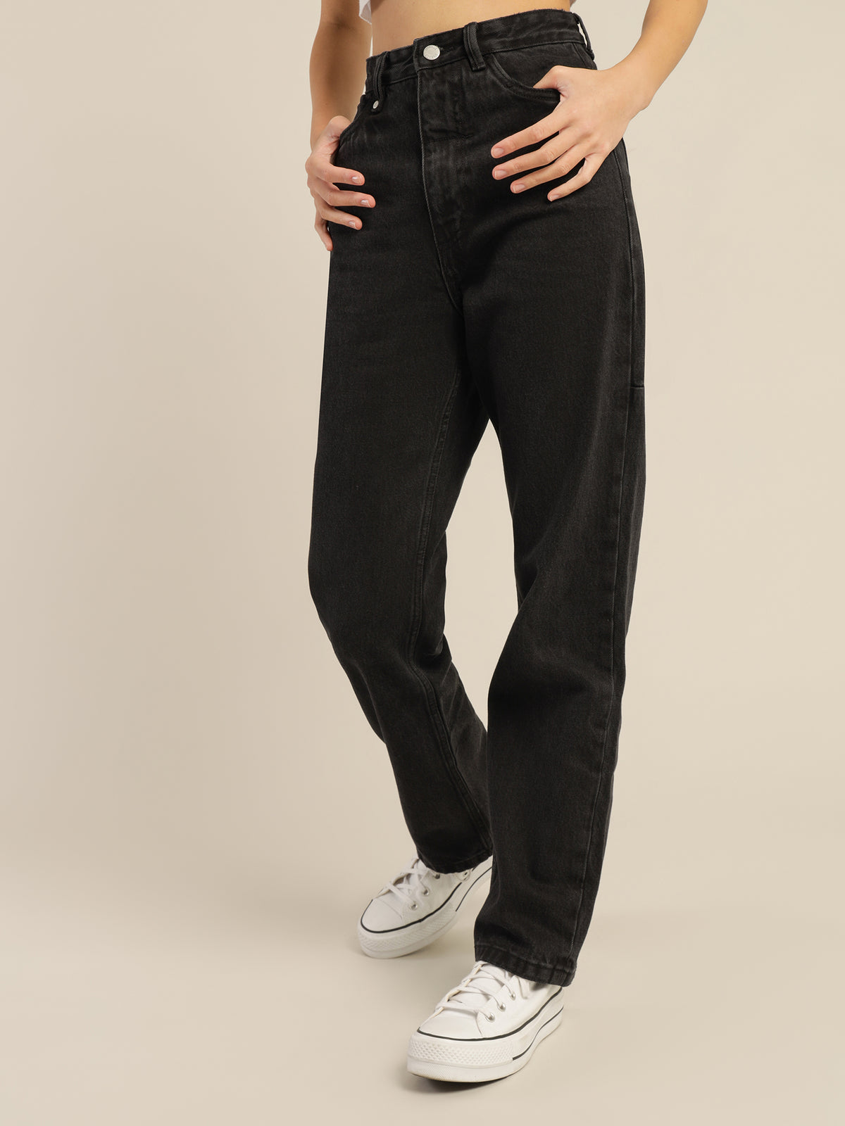 Pulp Jeans in Aged Black