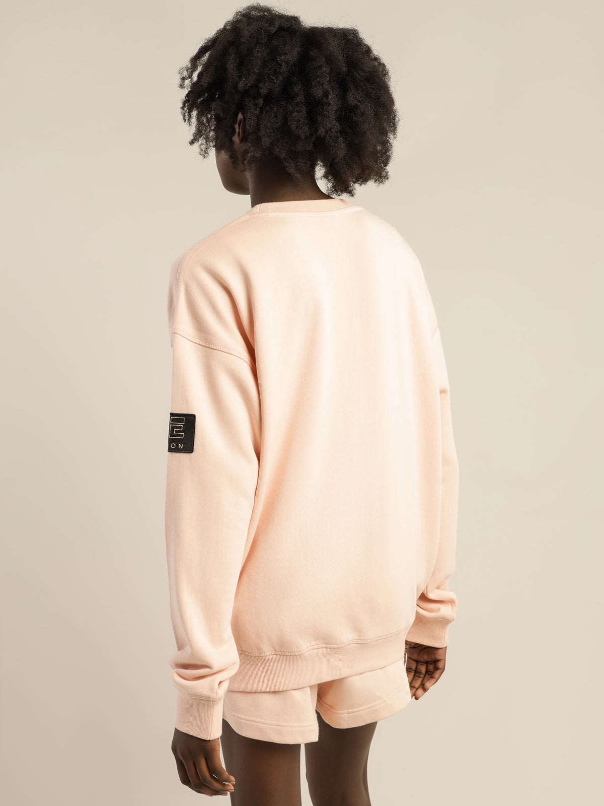 All Around Sweater in Pale Candy Pink