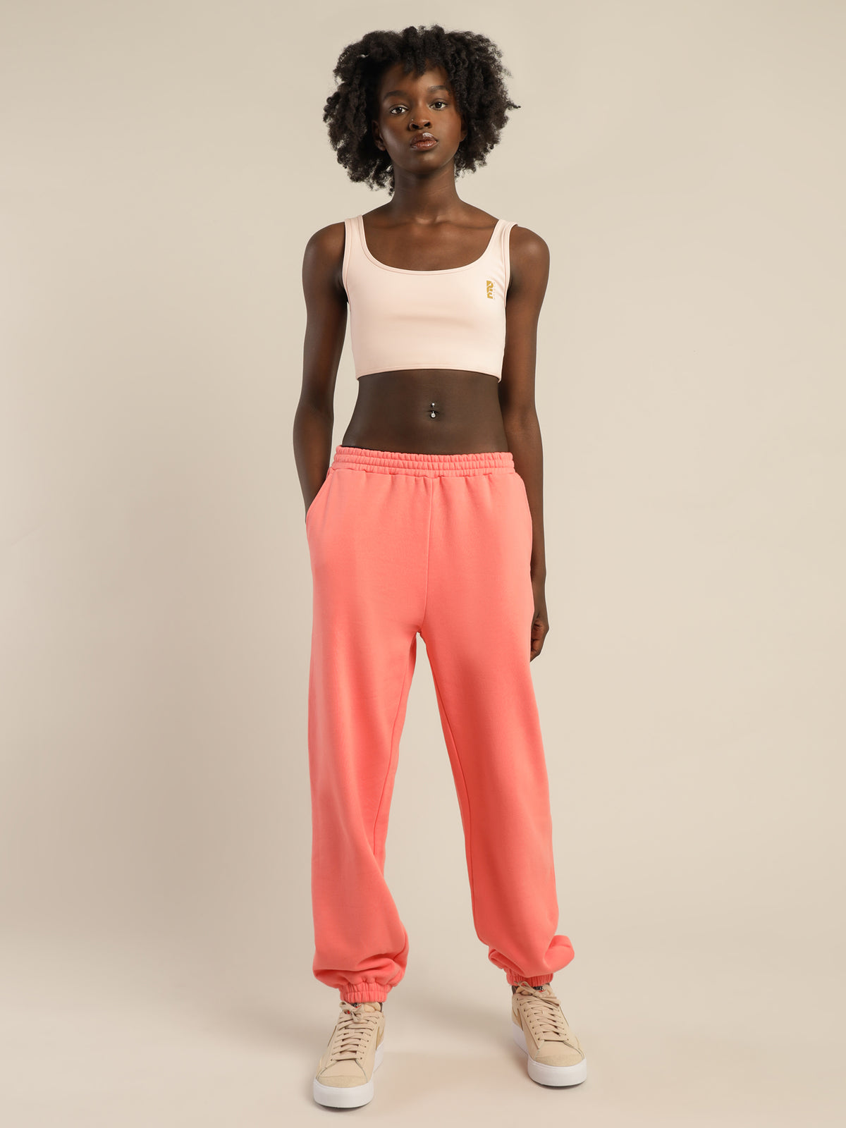 All Around Trackpants in Tropical Pink