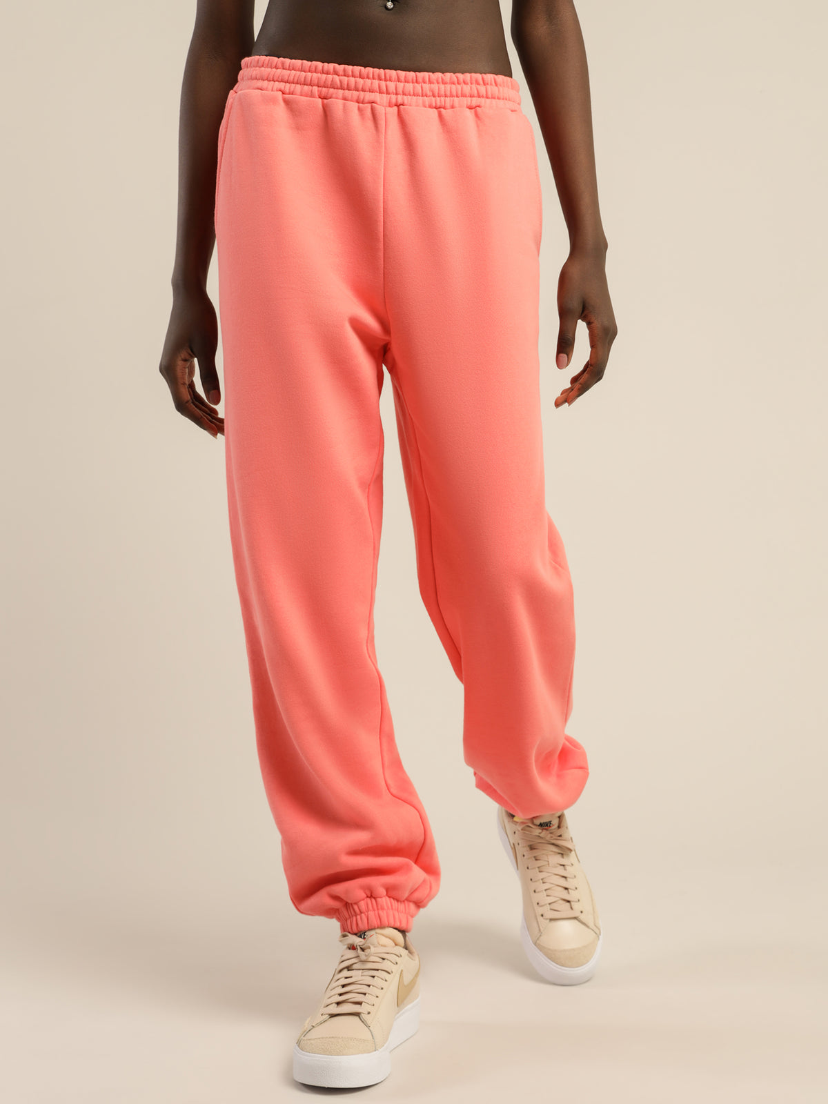 All Around Trackpants in Tropical Pink