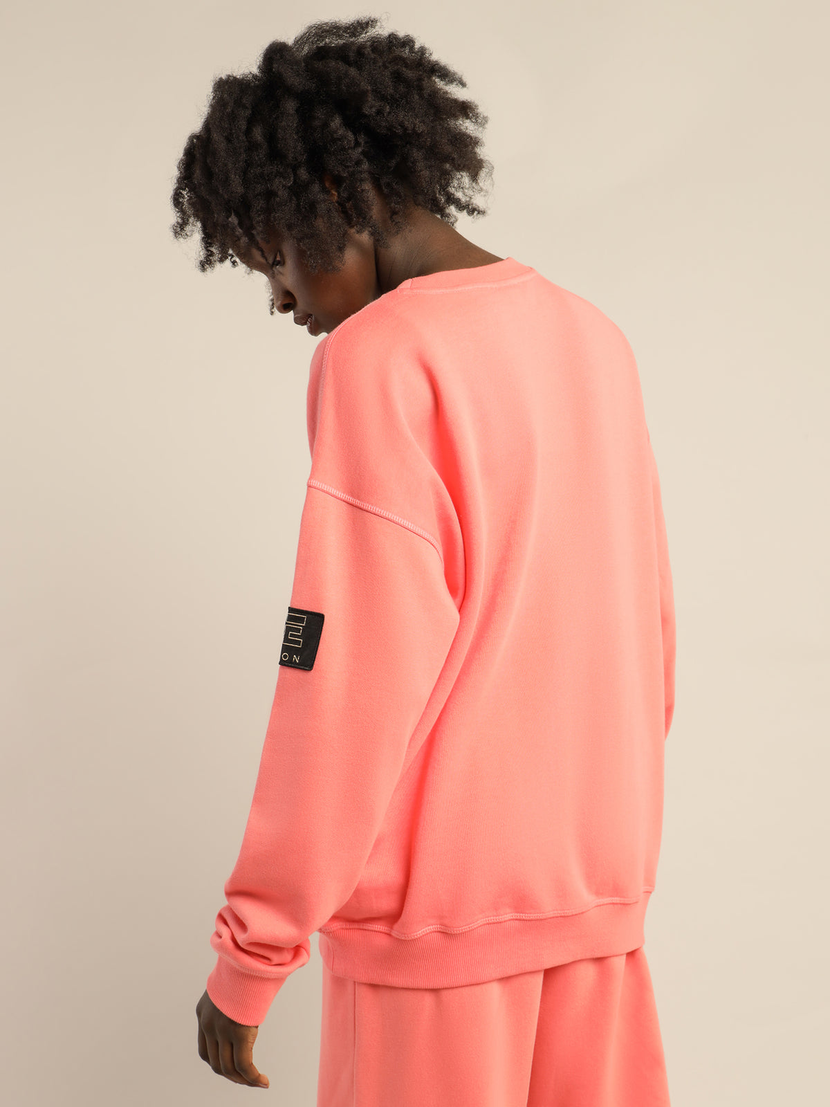 Heads Up Sweat in Tropical Pink