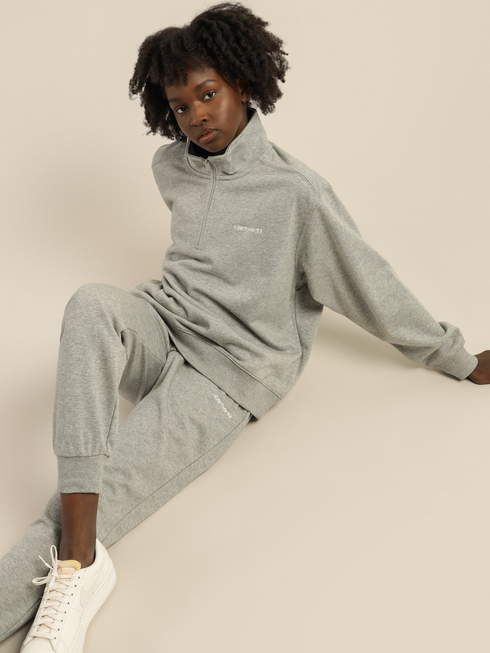 Script Embroidery Sweatpants