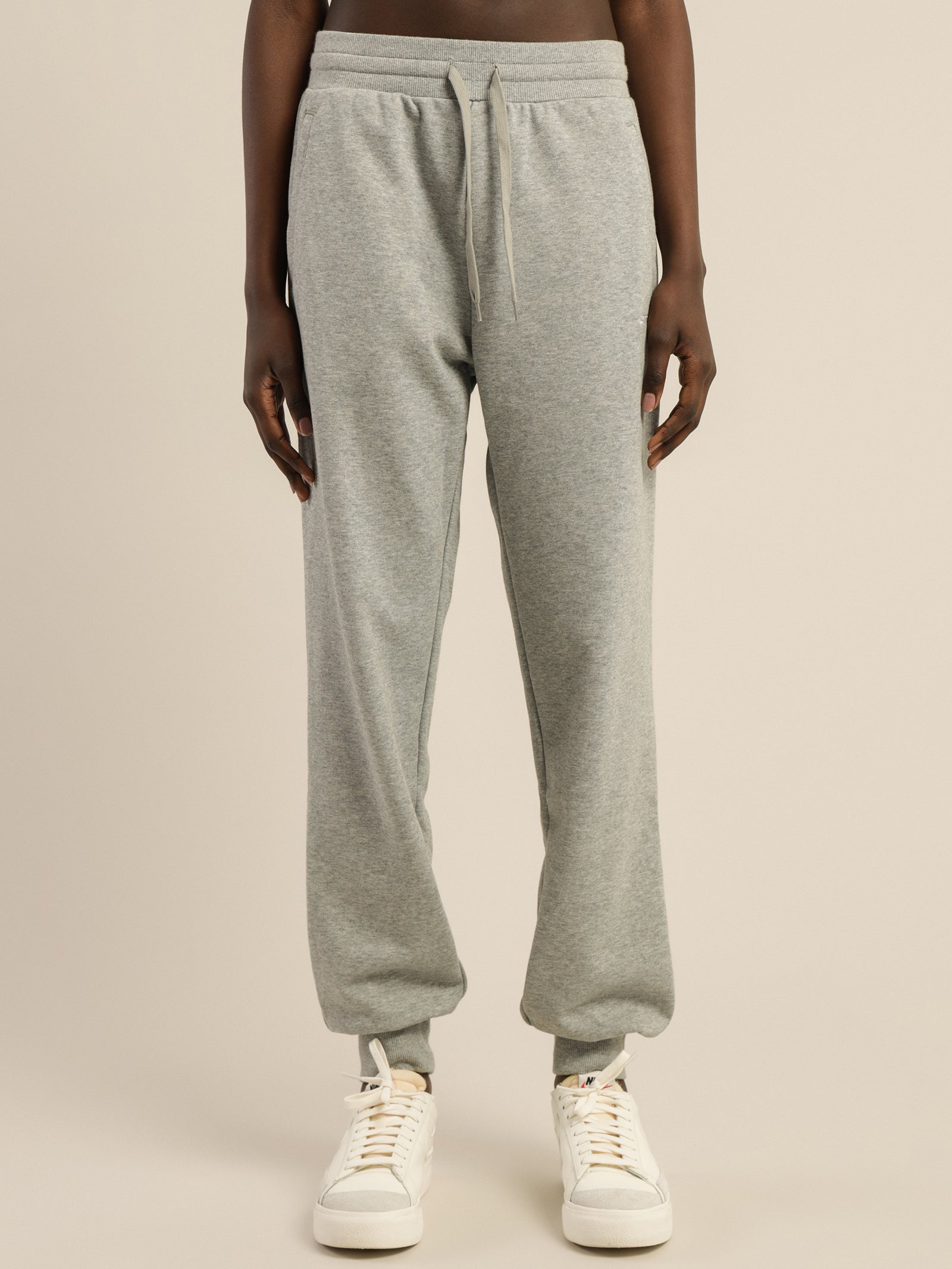 Script Embroidery Sweatpants