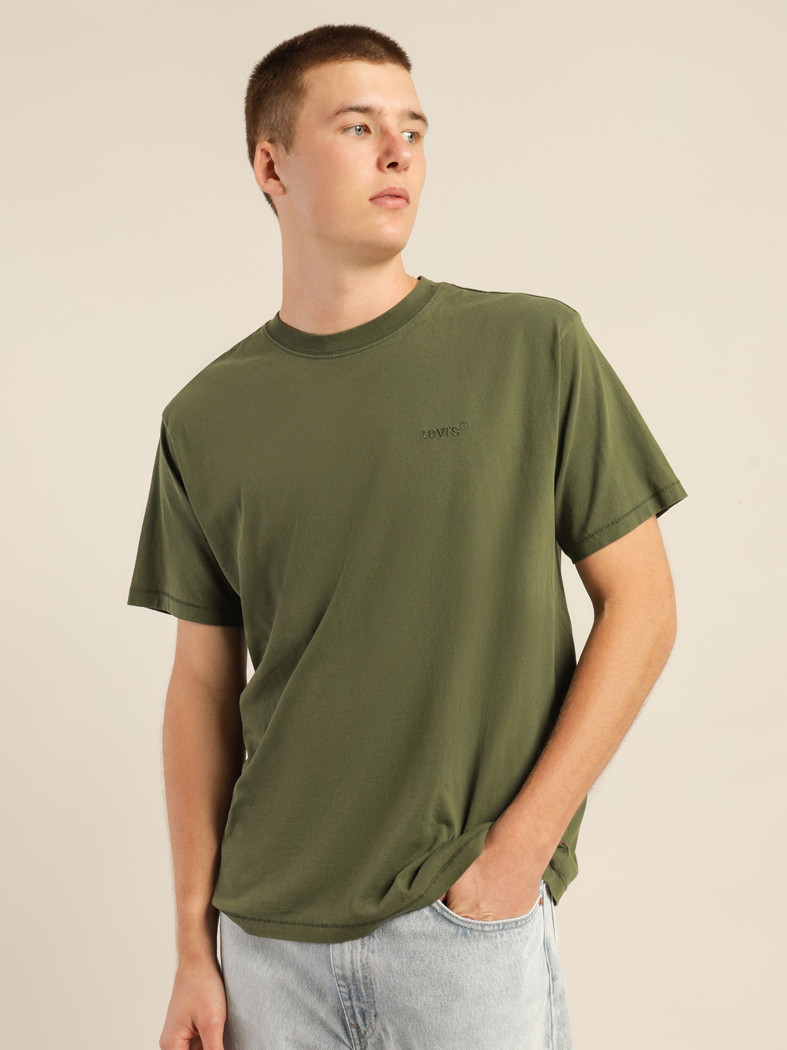 Red Tab Vintage T-Shirt