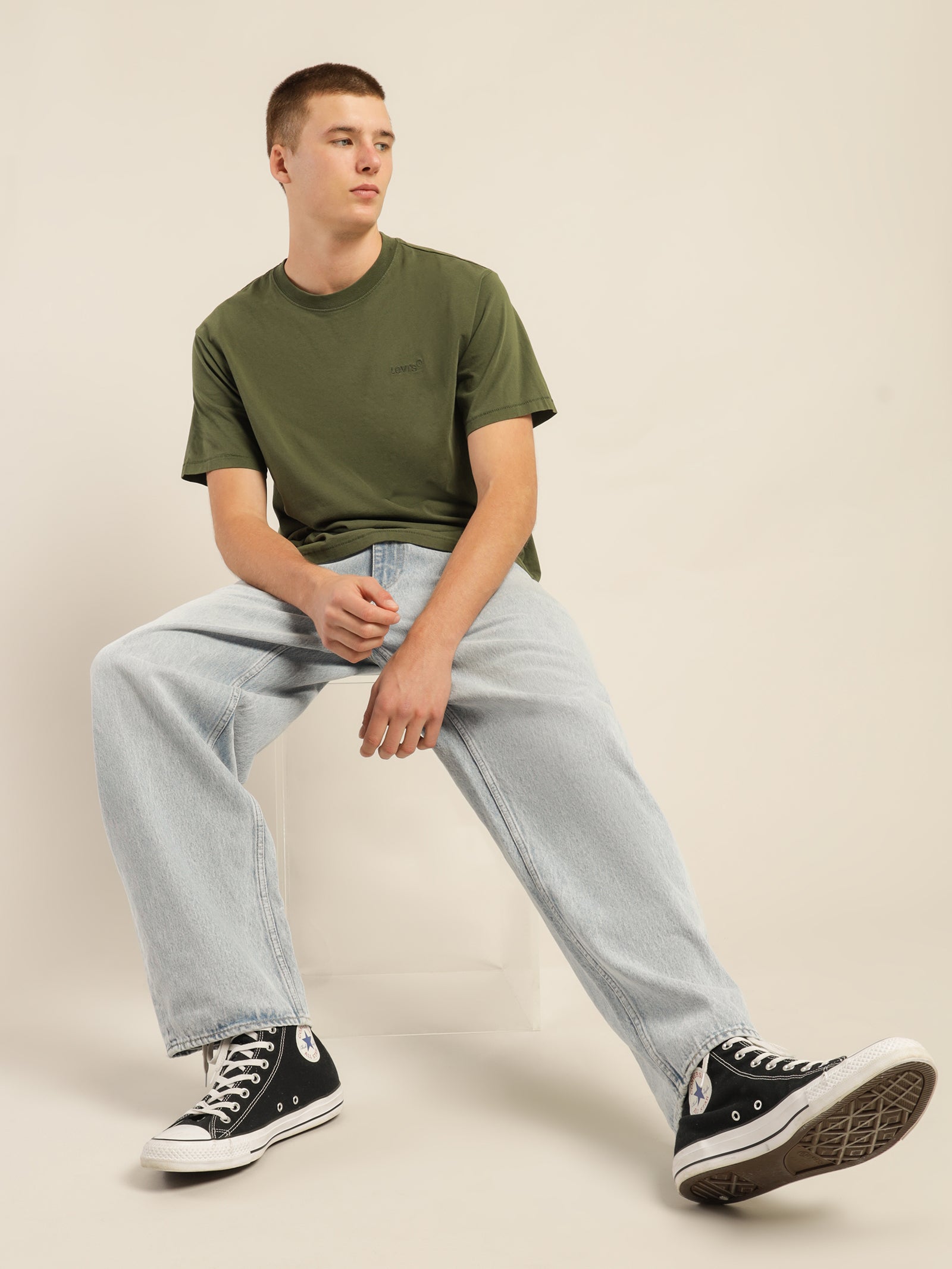 Red Tab Vintage T-Shirt