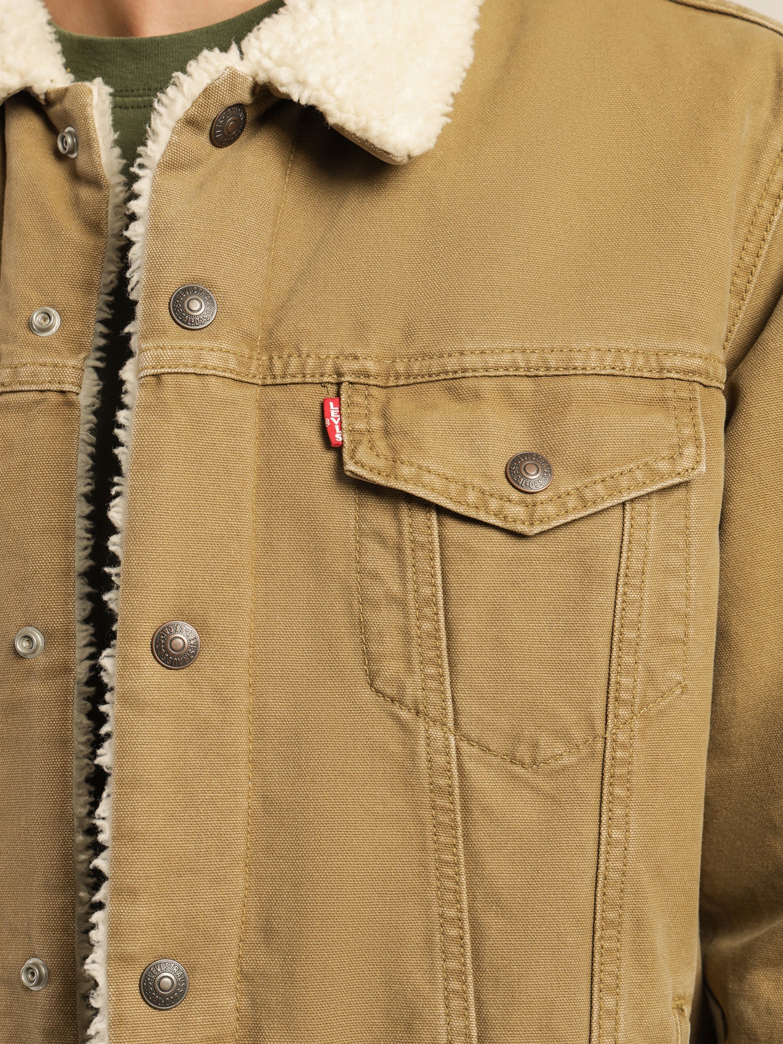 Type 3 Sherpa Lined Denim Trucker Jacket