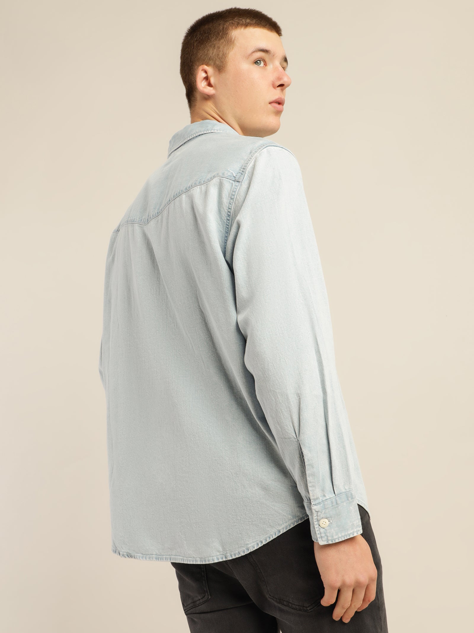 Relaxed Fit Western Shirt