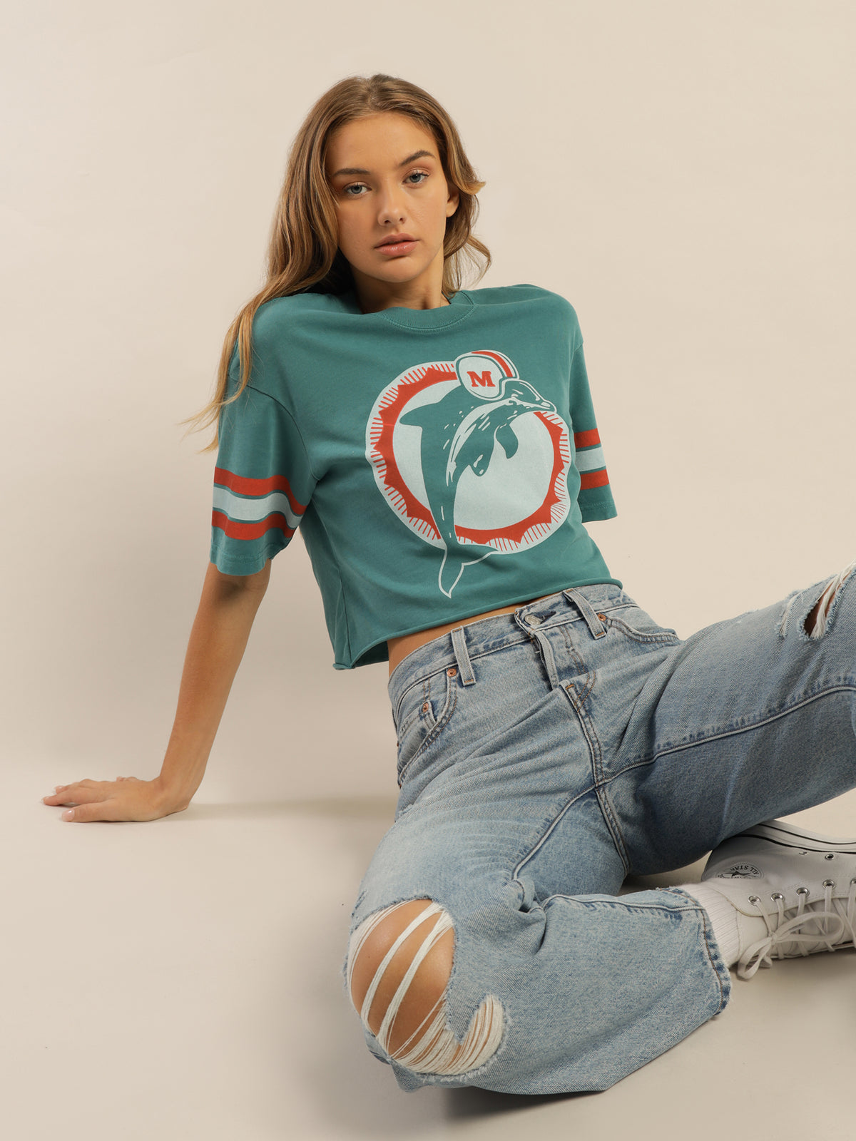 Dolphins Conference T-Shirt in Teal