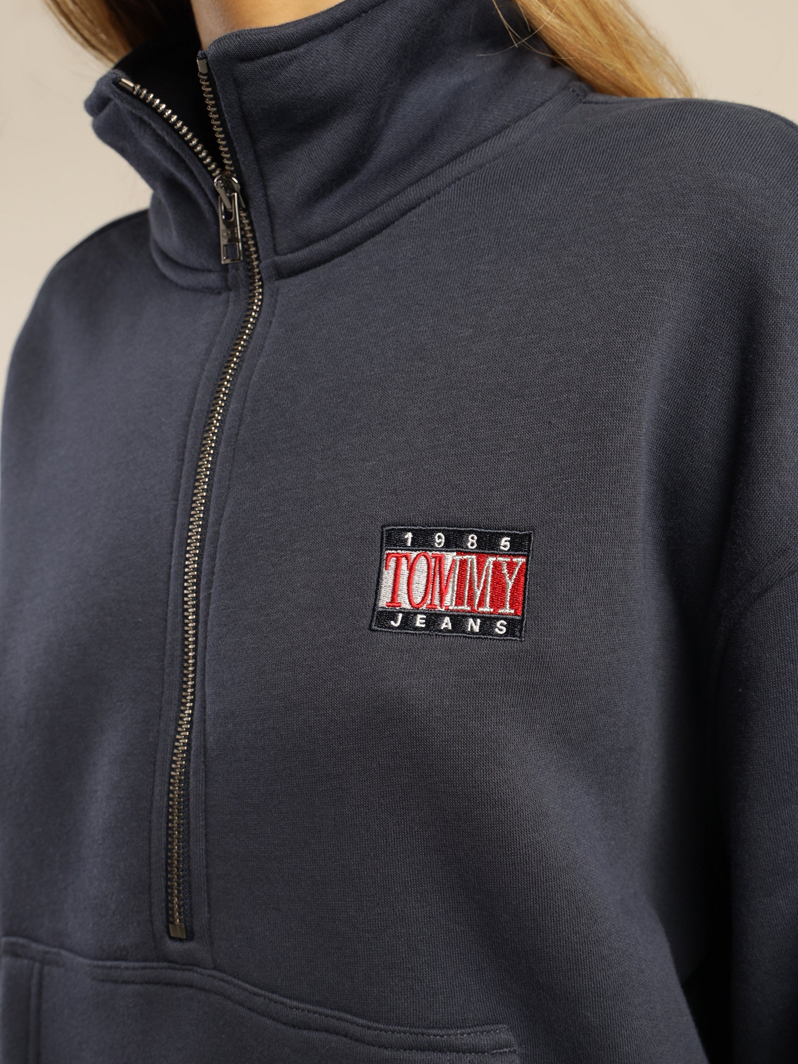 Relaxed Timeless 1 Quarter Zip Crew Fleece