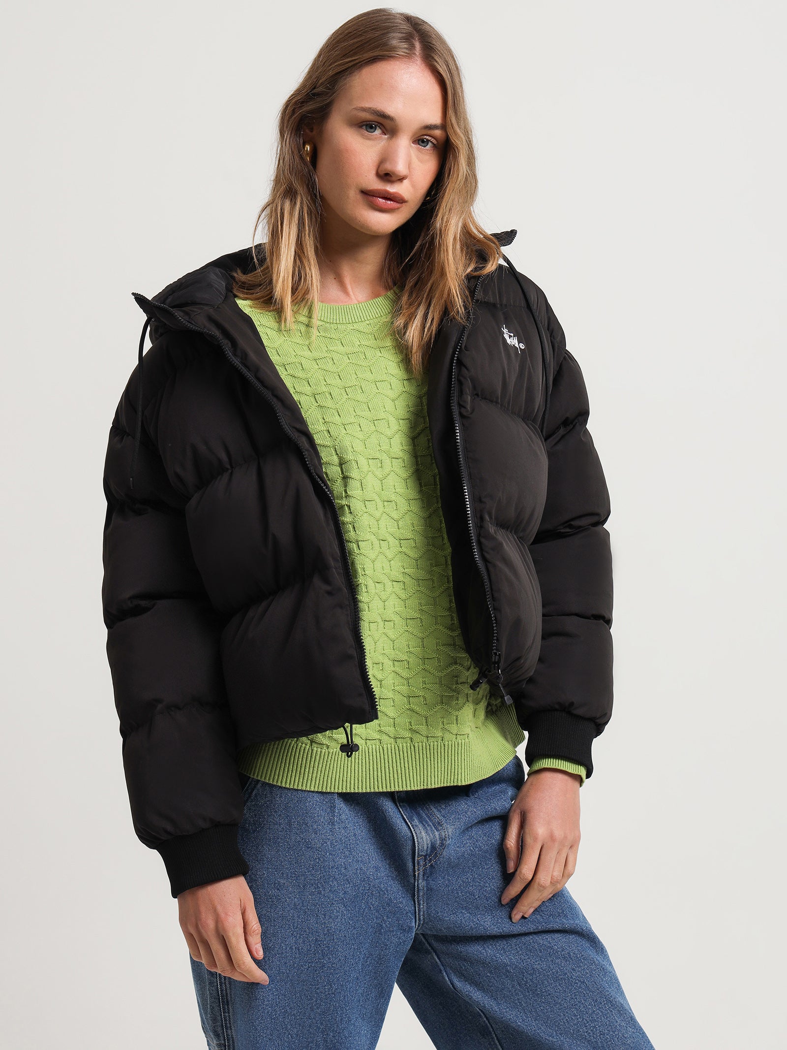 Graffiti Hood Puffer - Main Image