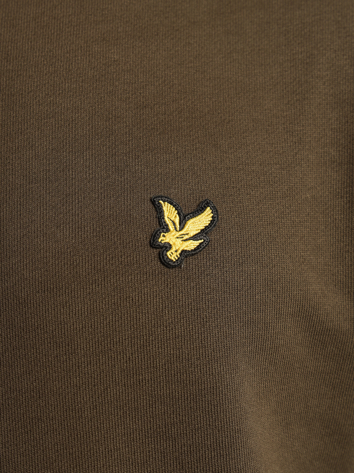 Crew Neck Sweats in Olive Green