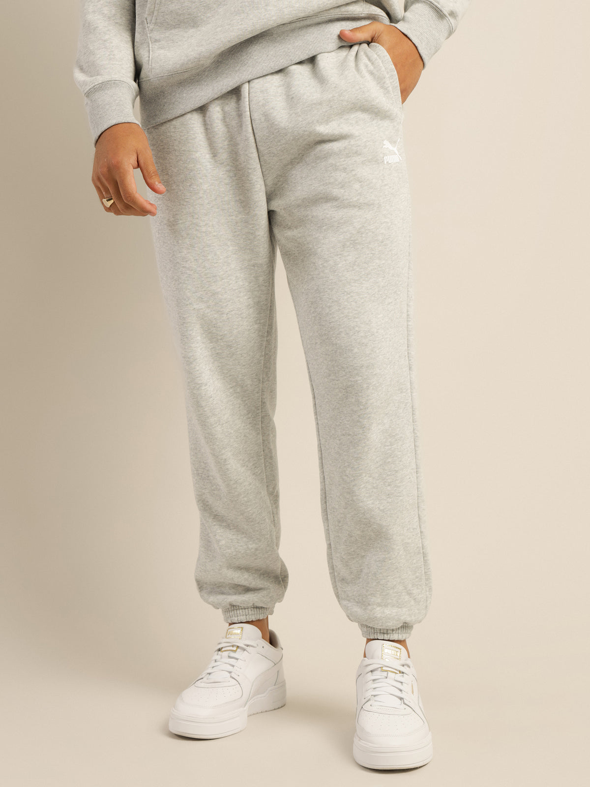 Classics Relaxed Sweat Pant in Light Grey Heather