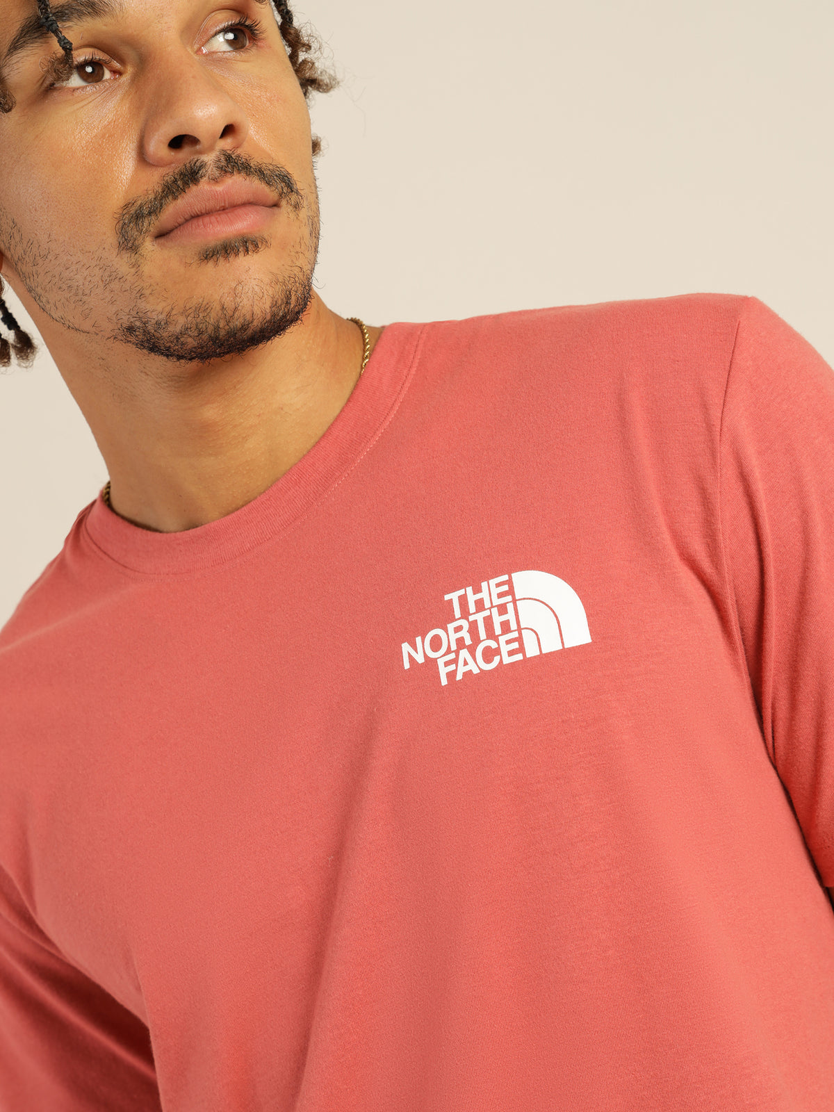 Box NSE T-Shirt in Rose Red