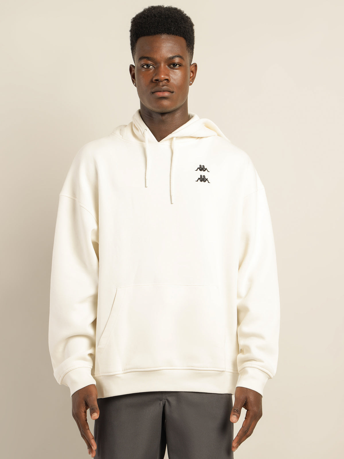 Authentic Diran Hoodie in White Snow