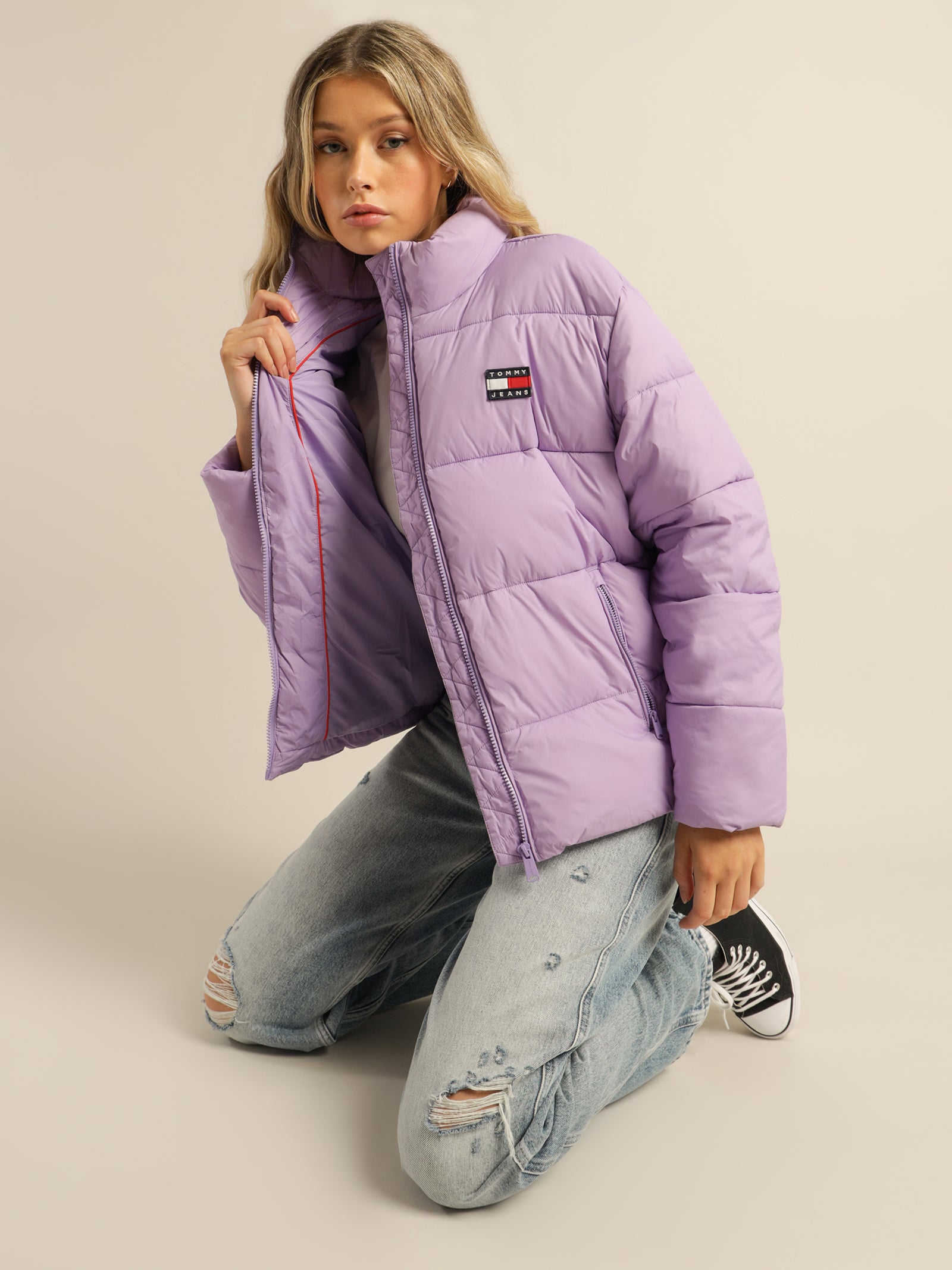 Recycled Nylon Puffer Jacket