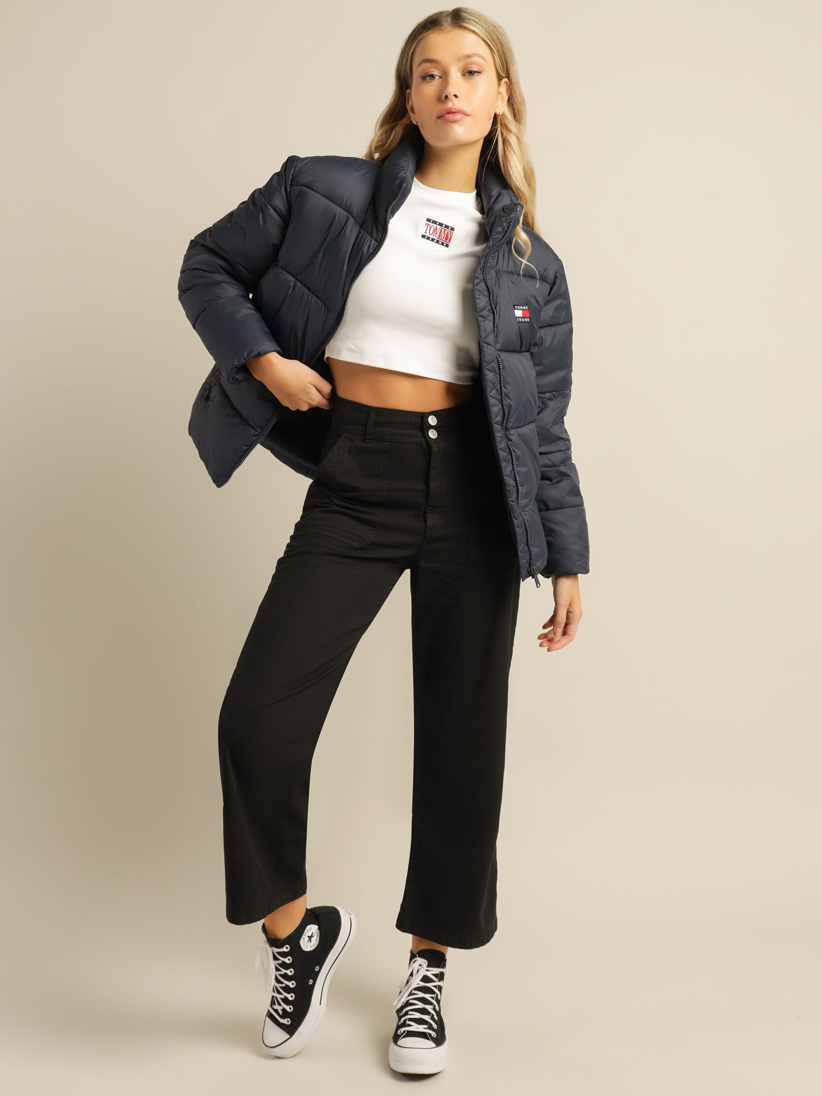 Recycled Nylon Puffer Jacket