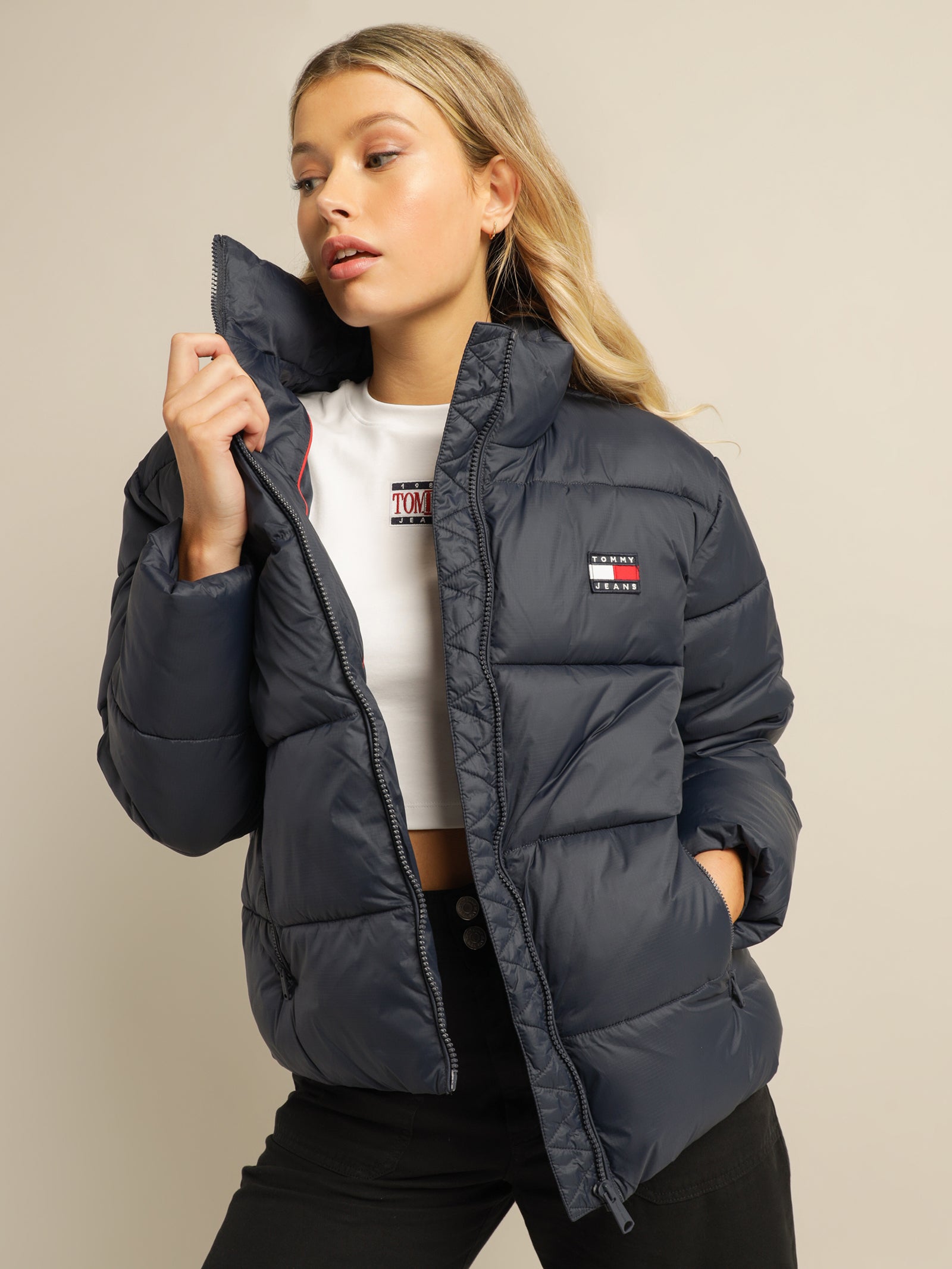 Recycled Nylon Puffer Jacket