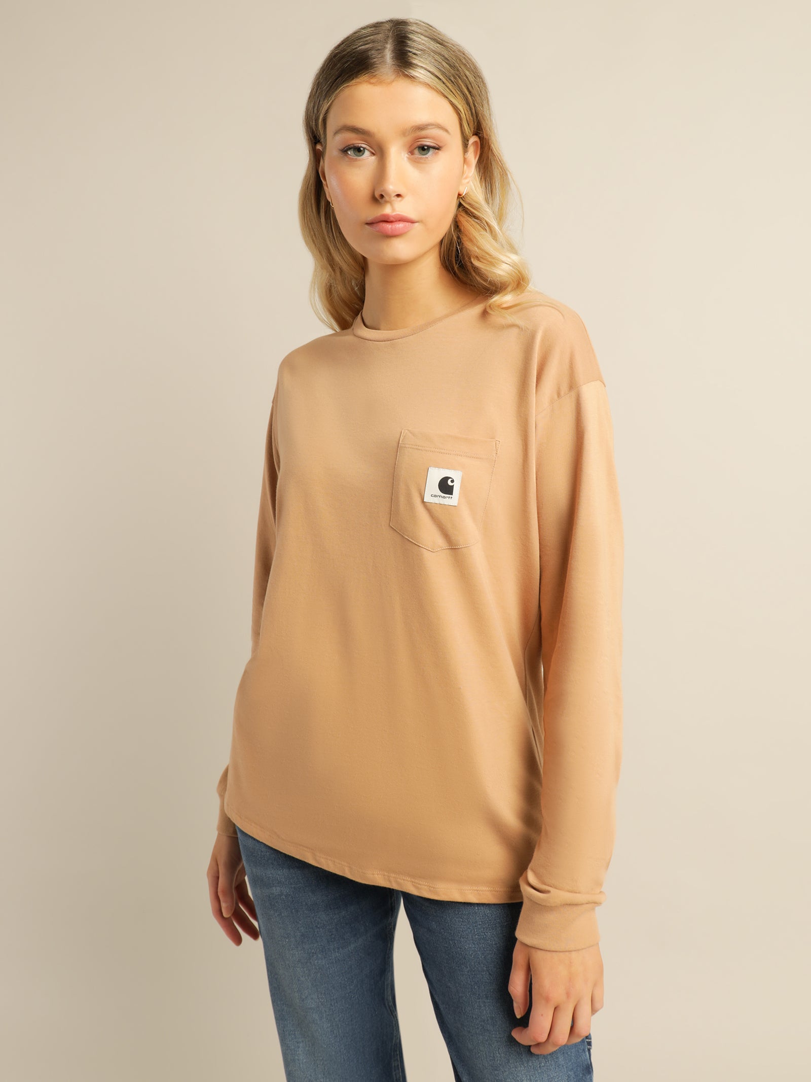 Long Sleeve Pocket T-Shirt