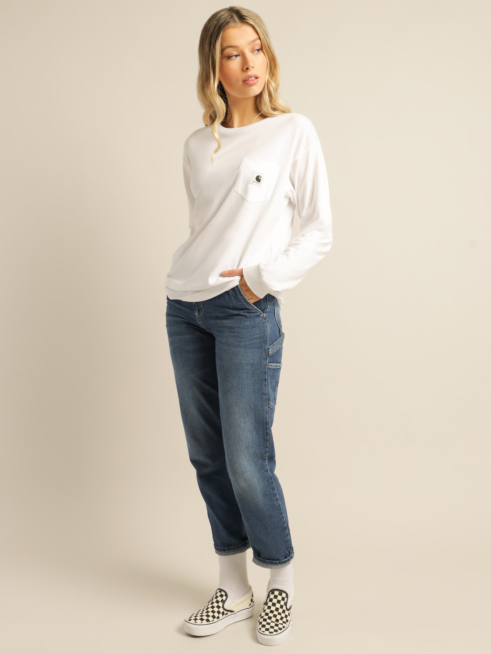 Long Sleeve Pocket T-Shirt