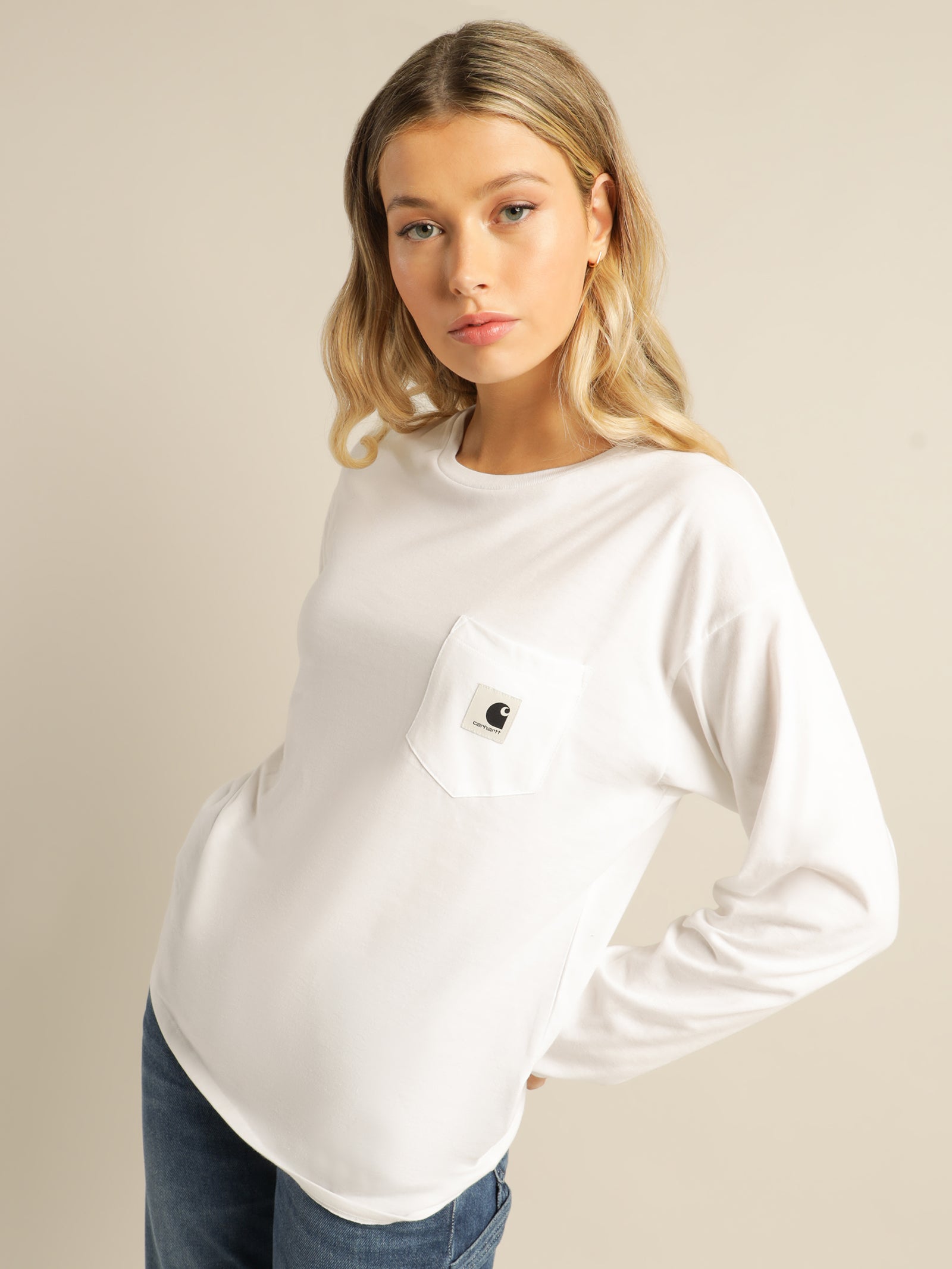 Long Sleeve Pocket T-Shirt