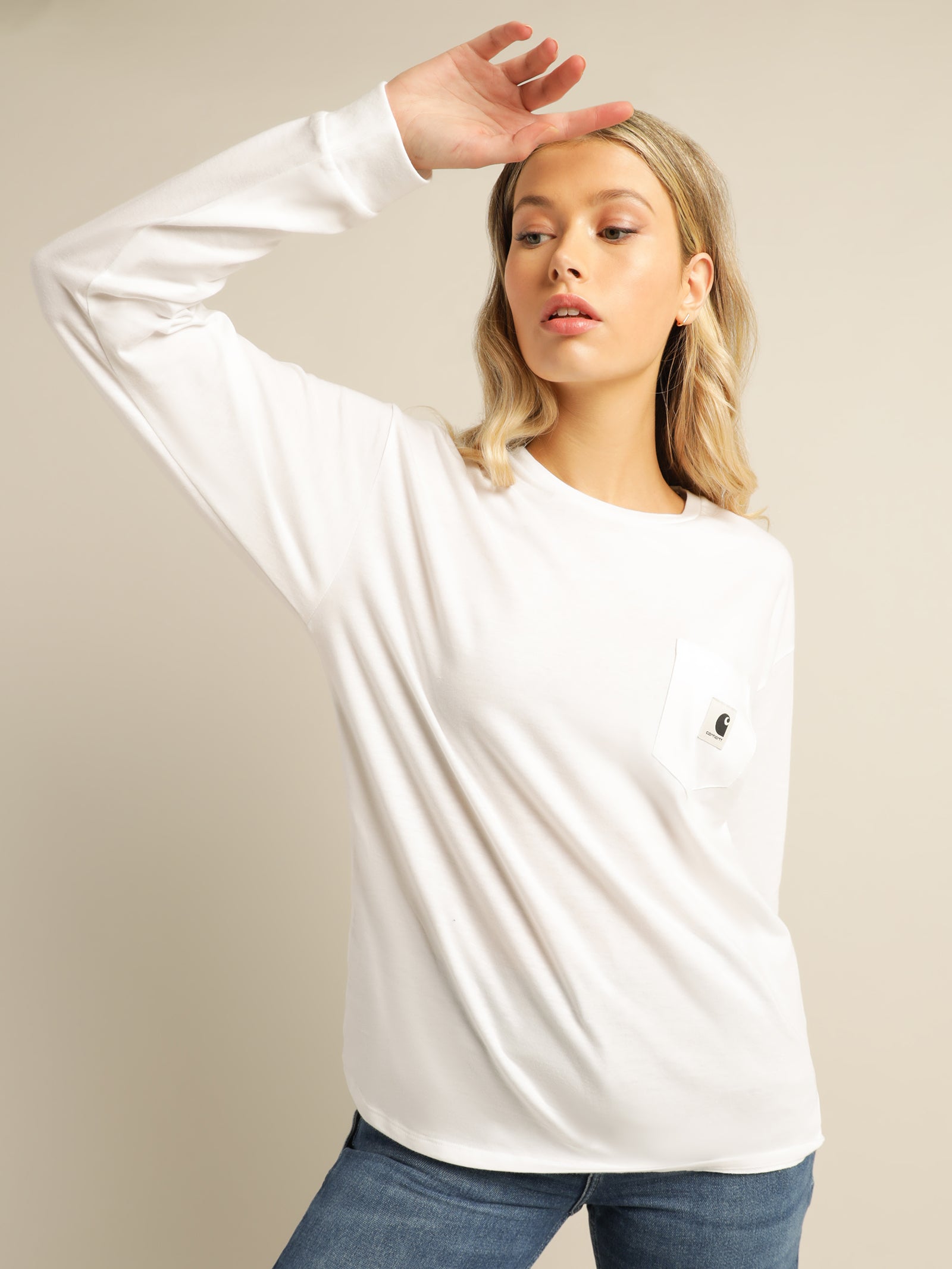 Long Sleeve Pocket T-Shirt