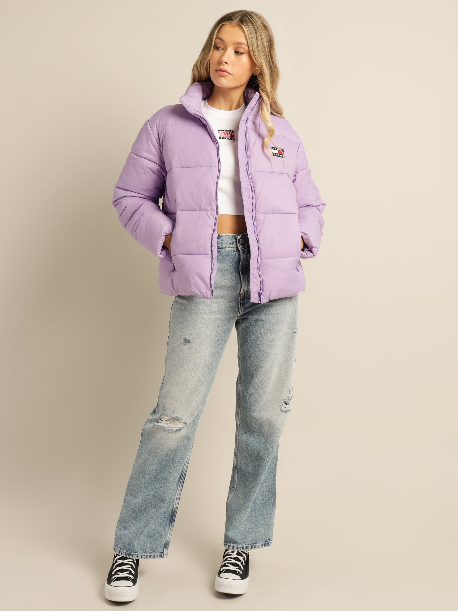 Recycled Nylon Puffer Jacket