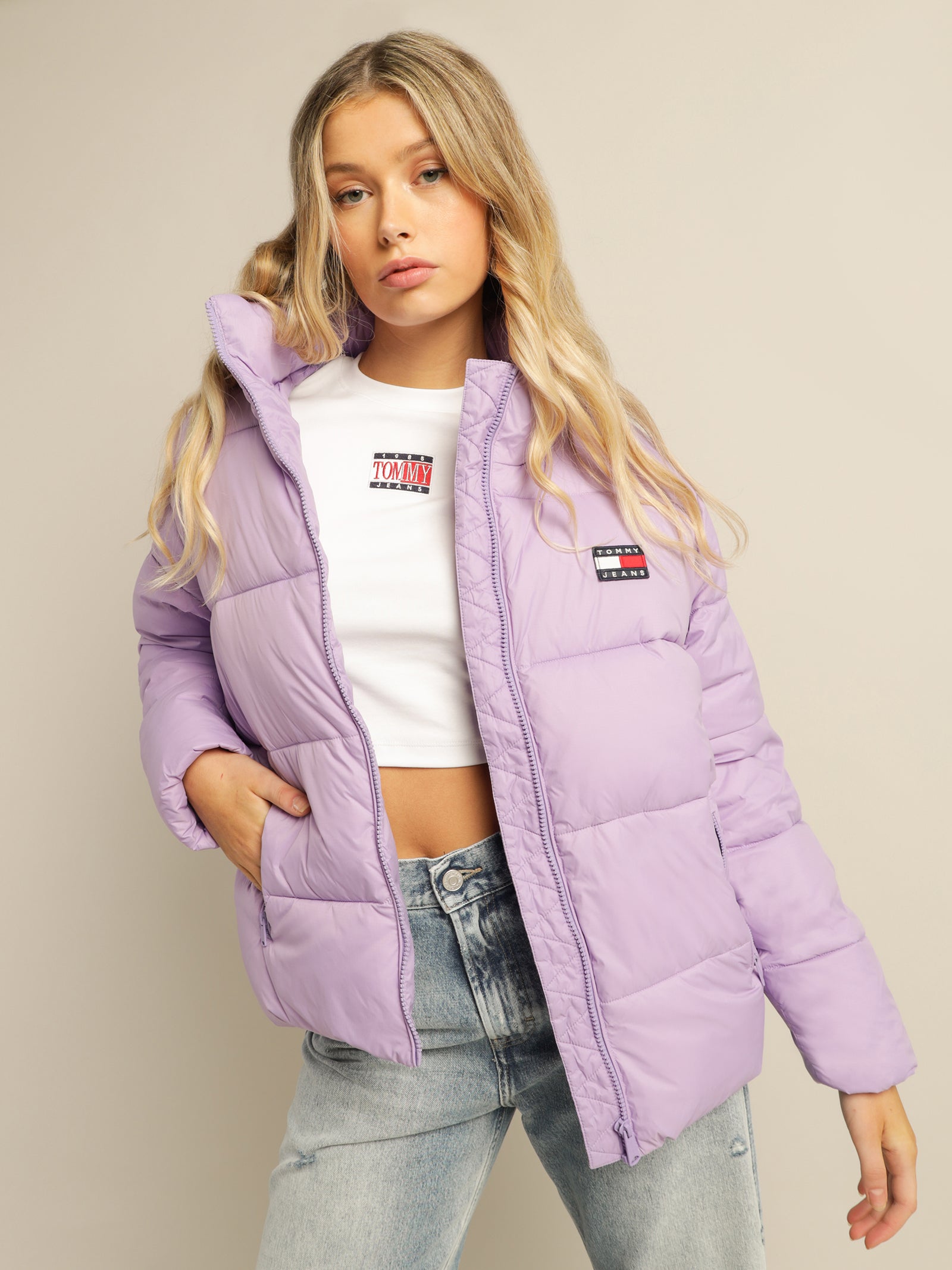 Recycled Nylon Puffer Jacket